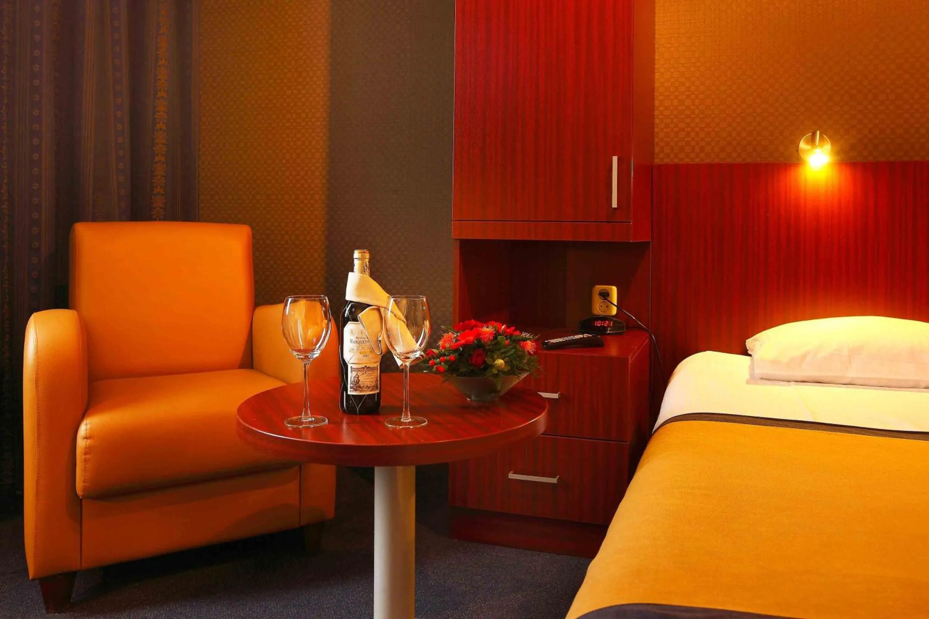 Bed in Hotel Parkzicht