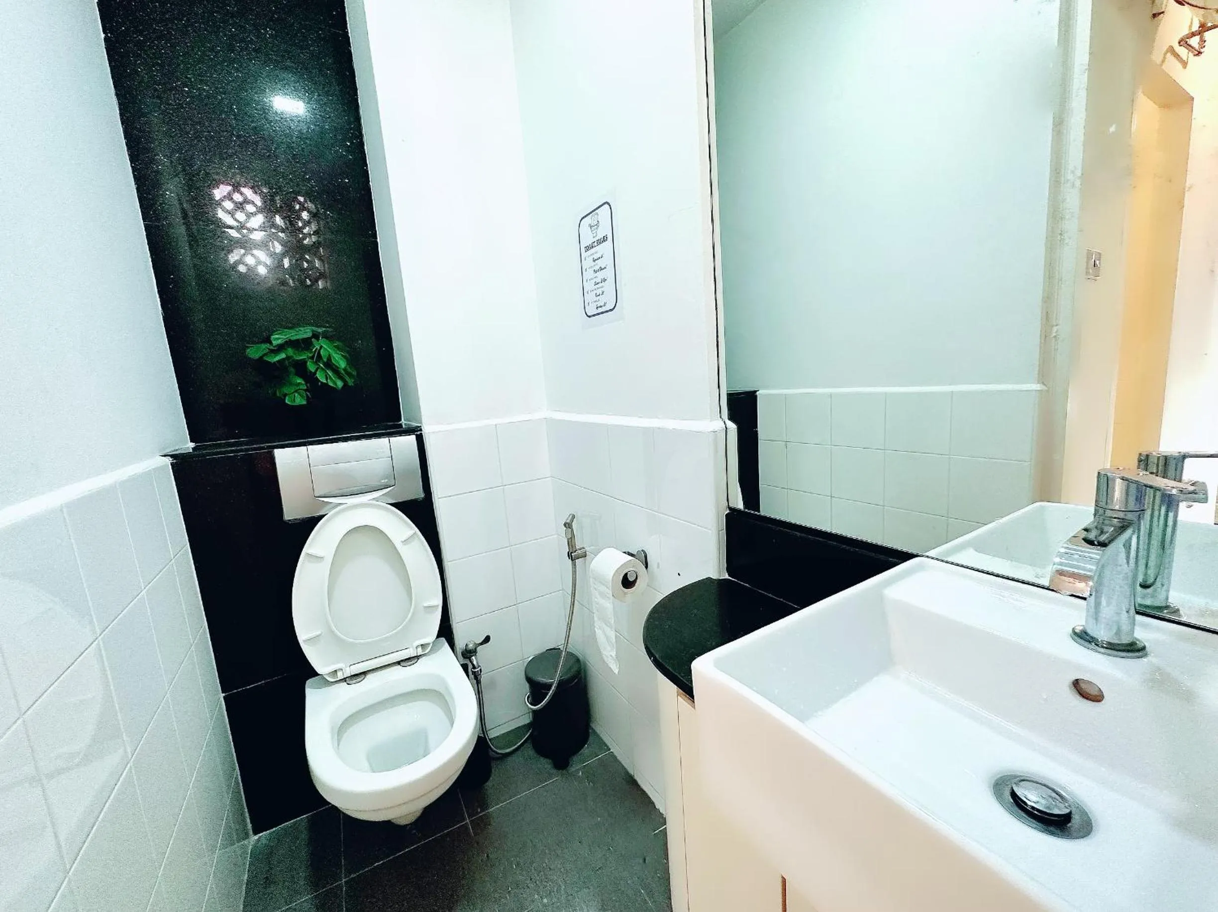 Toilet in RadZone Hostel