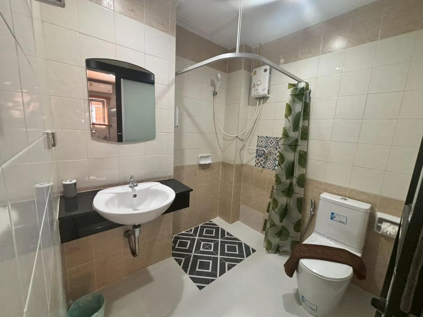 Bathroom in The Brown Boutique Patong