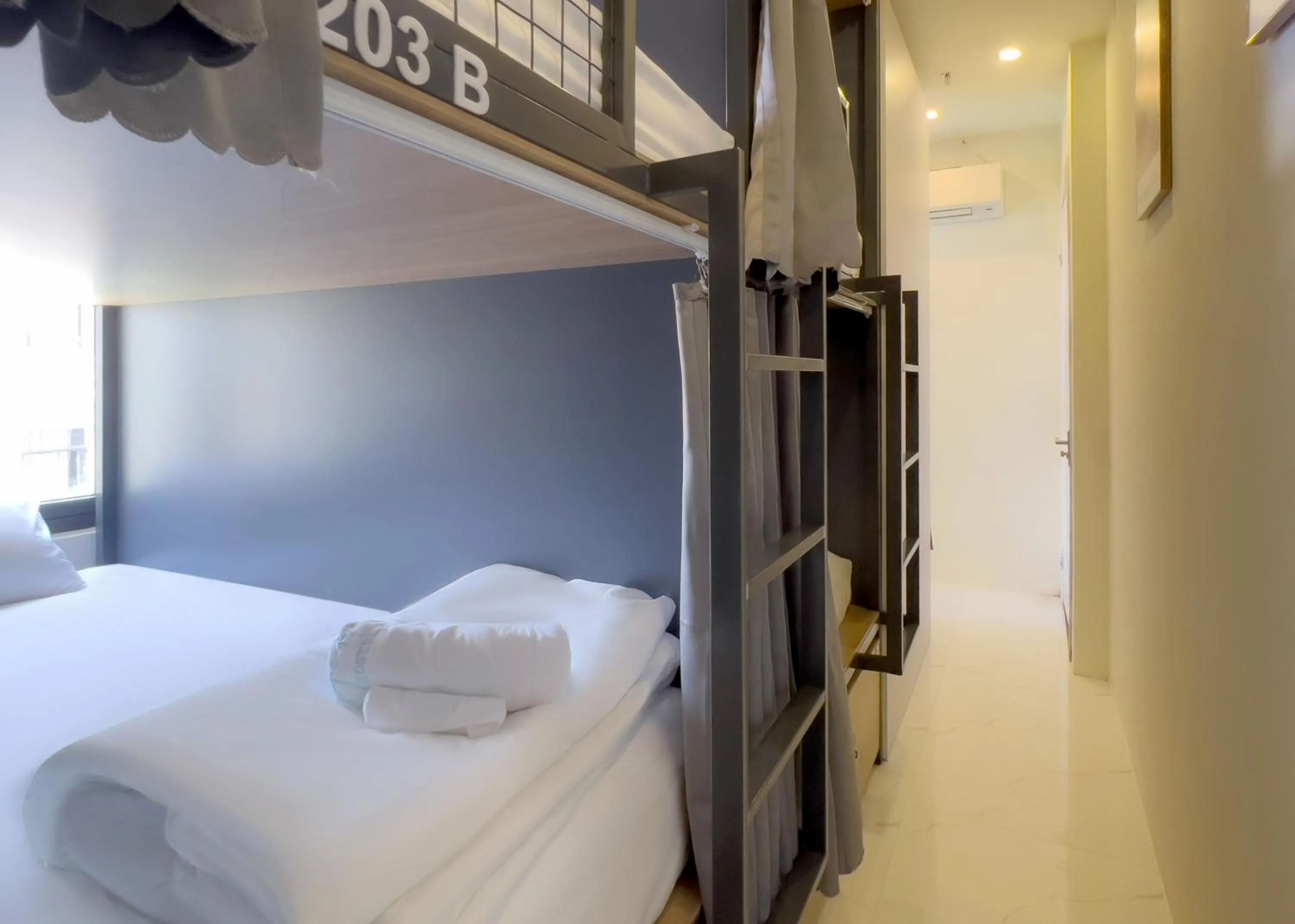 bunk bed, Bed in The Backpacker Hostel and spa