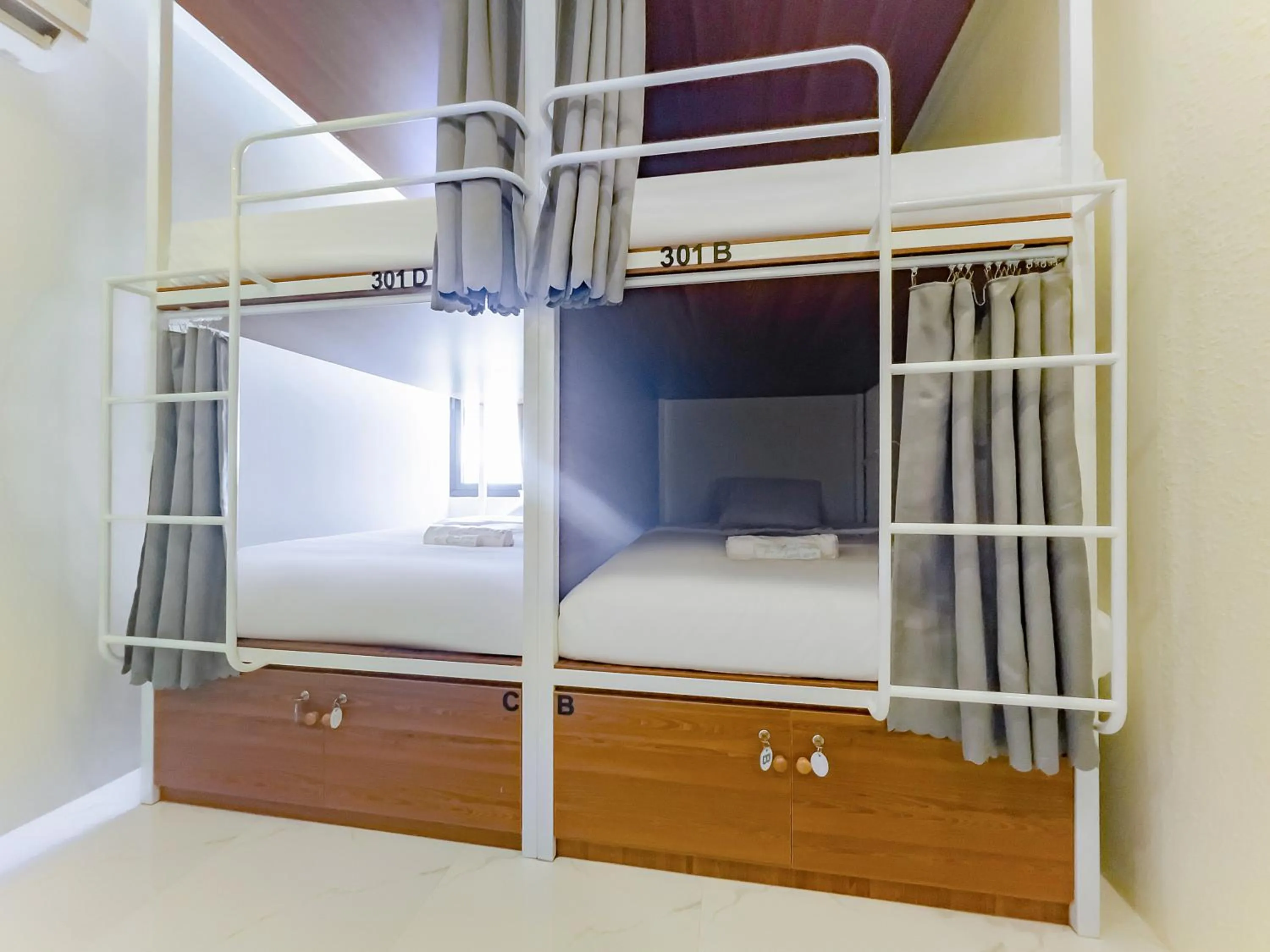 bunk bed, Bed in The Backpacker Hostel and spa