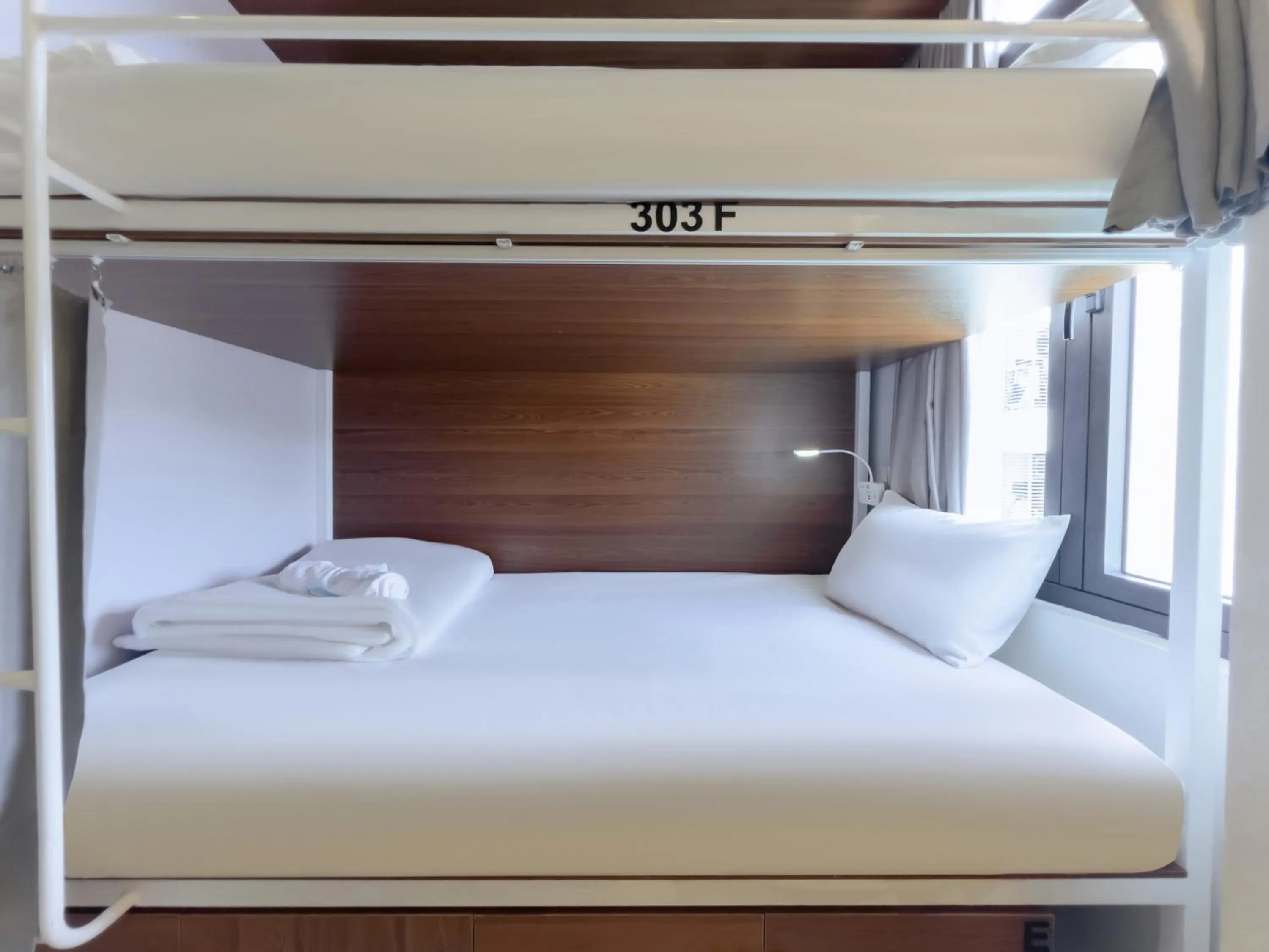 bunk bed, Bed in The Backpacker Hostel and spa