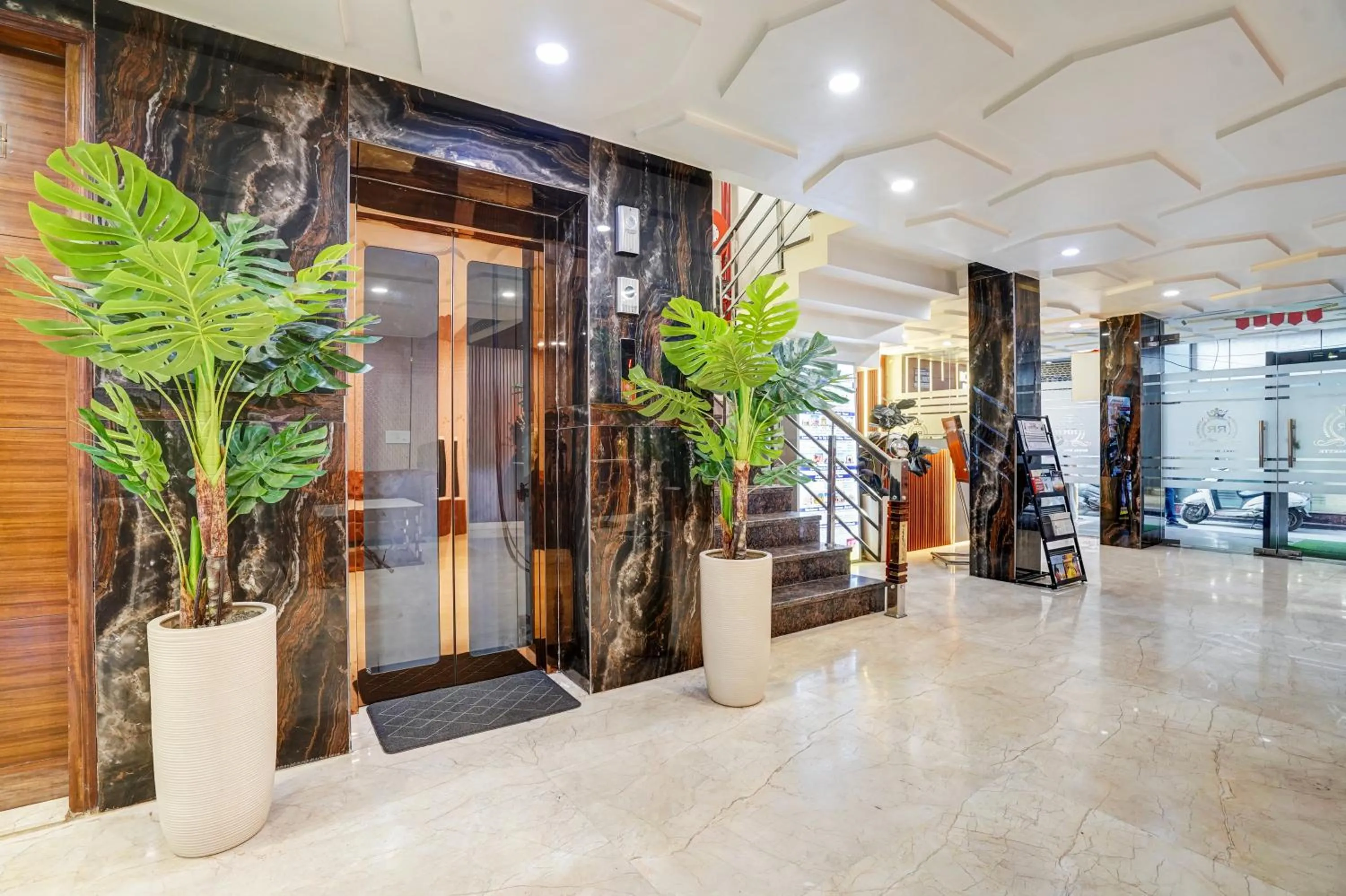 elevator in Hotel Royal Rosette Near New Delhi Railway Station - Connaught Place and VFS