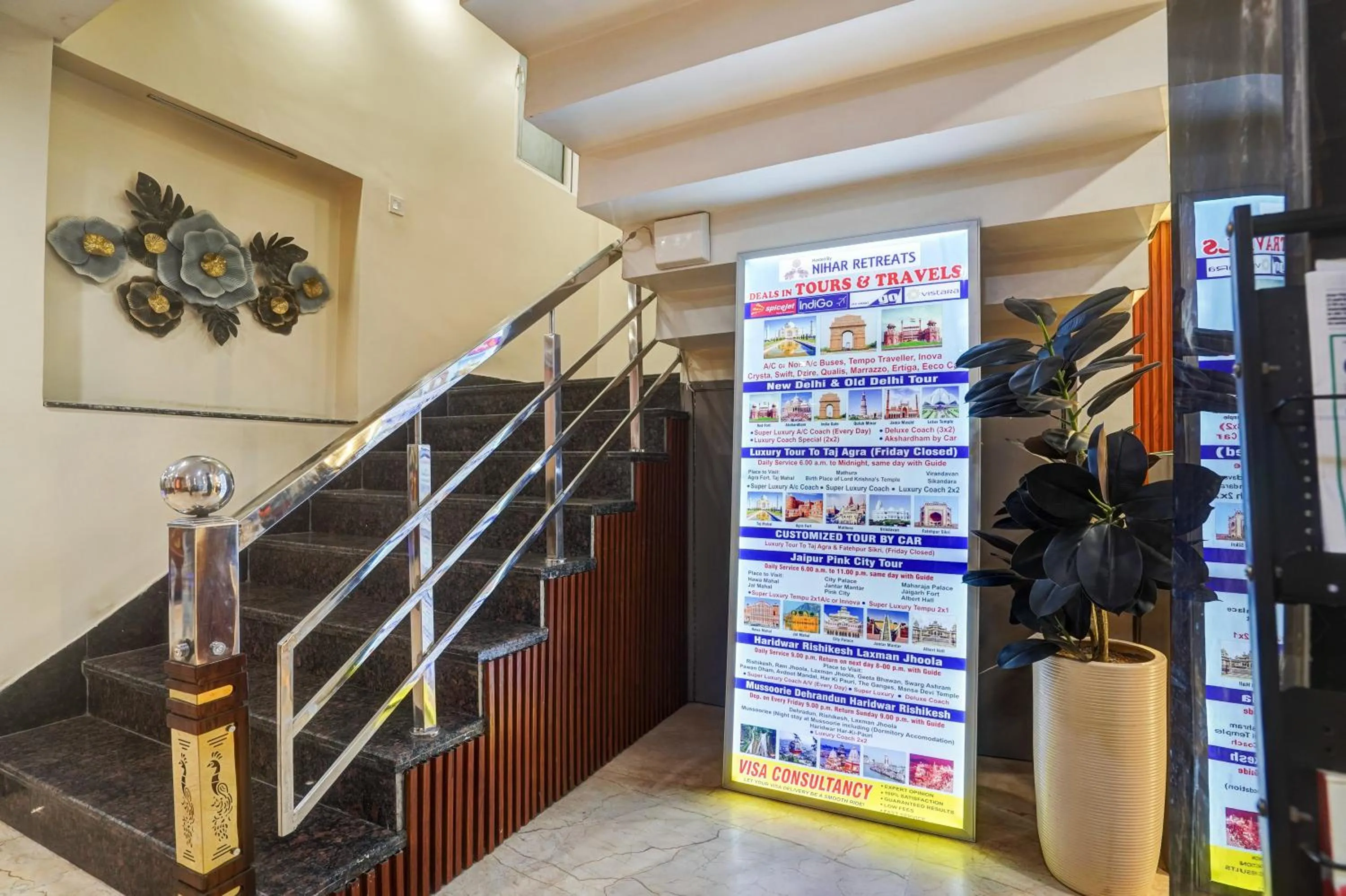 Property building in Hotel Royal Rosette Near New Delhi Railway Station - Connaught Place and VFS