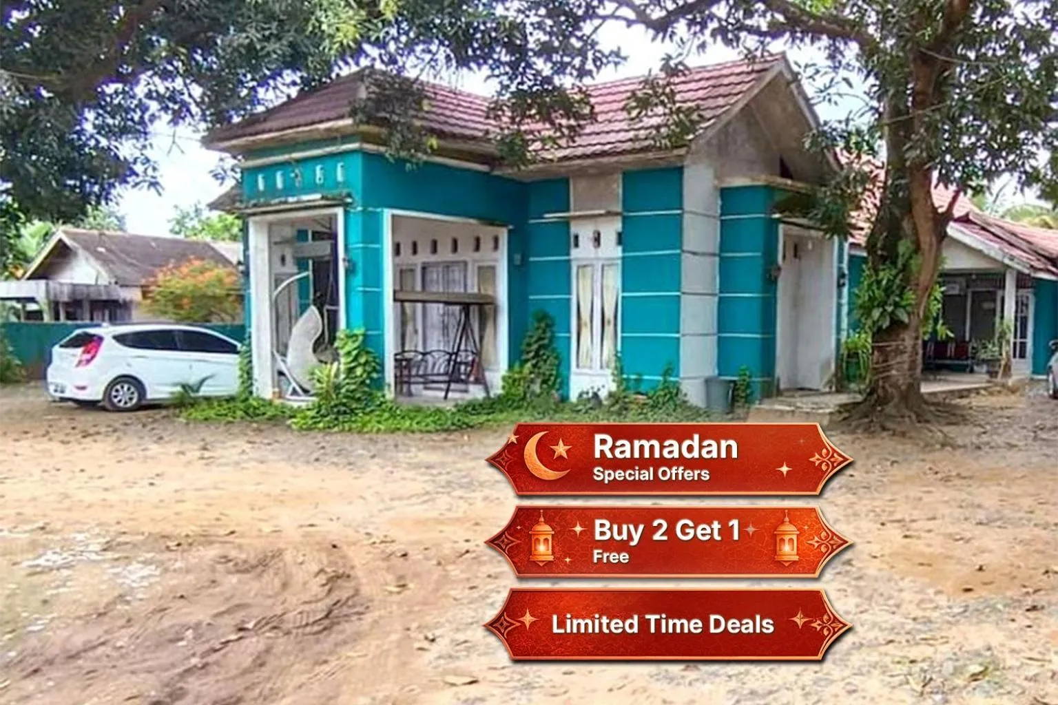 Property building in Hotel O Wisma Padi Syariah PanyipatanNearWisata Gunung Birah