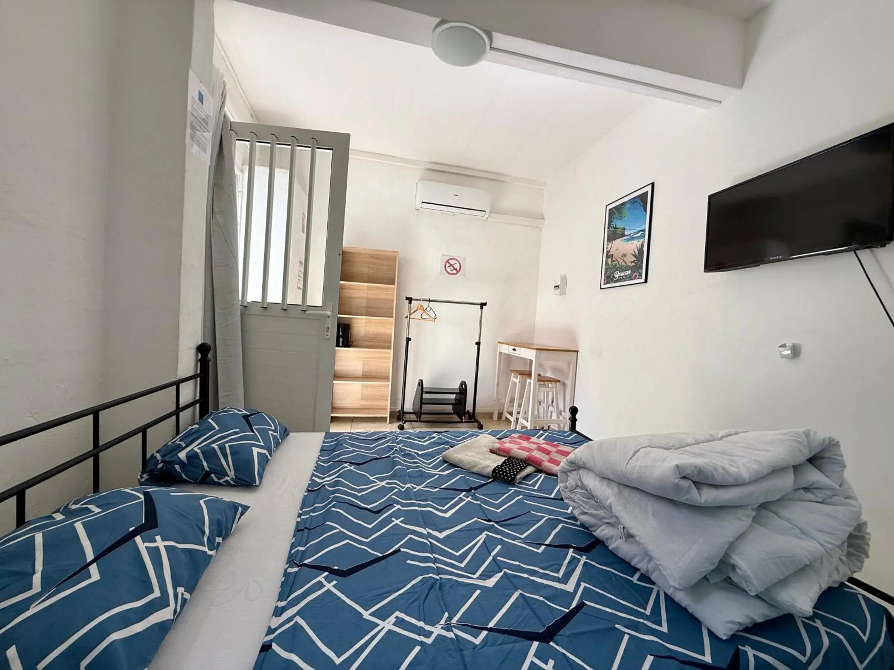 Bed in AZUR HOTEL Bed in AZUR HOTEL