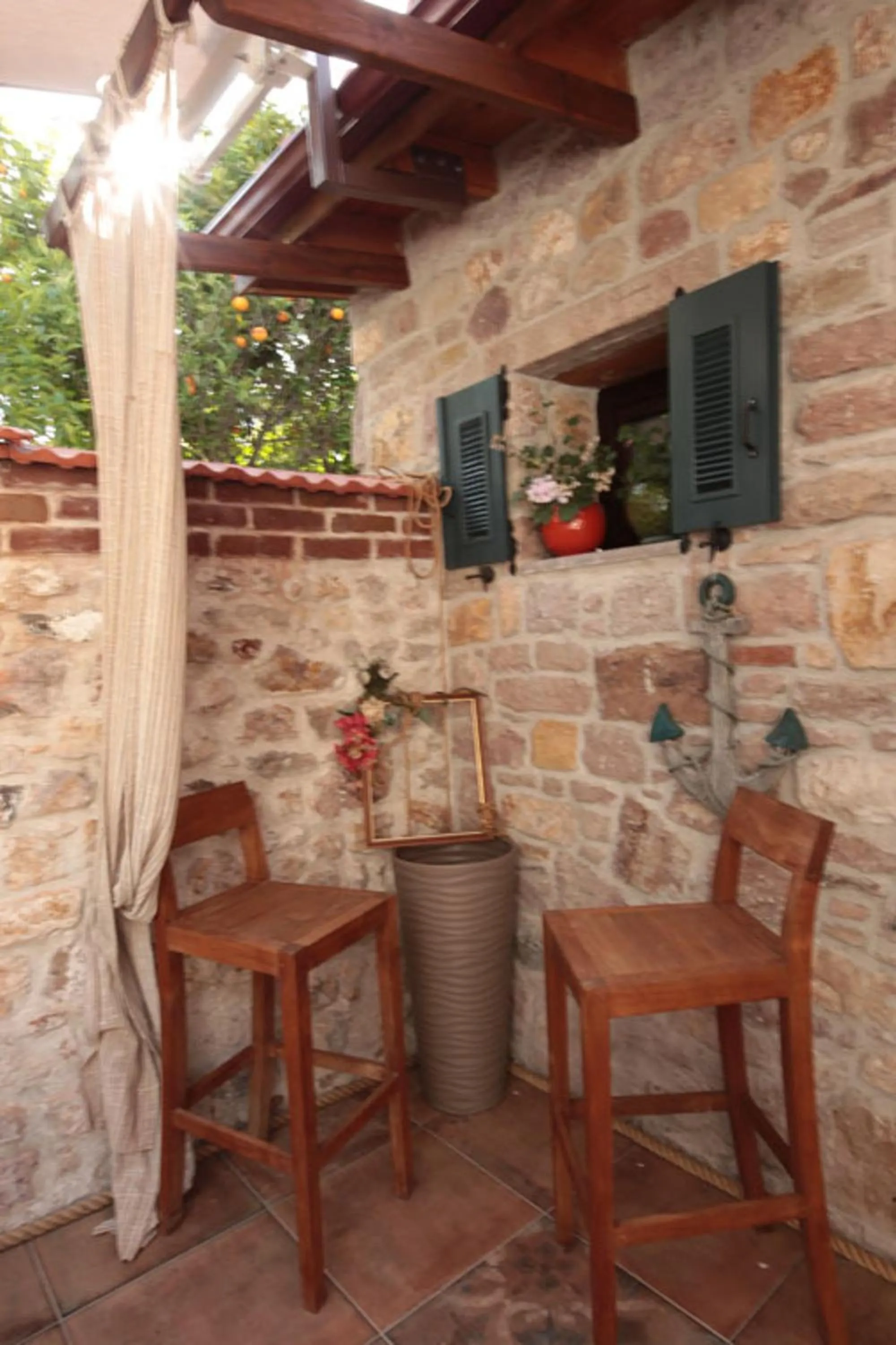 Balcony/Terrace in Ayvalık Palacitta Guesthouse