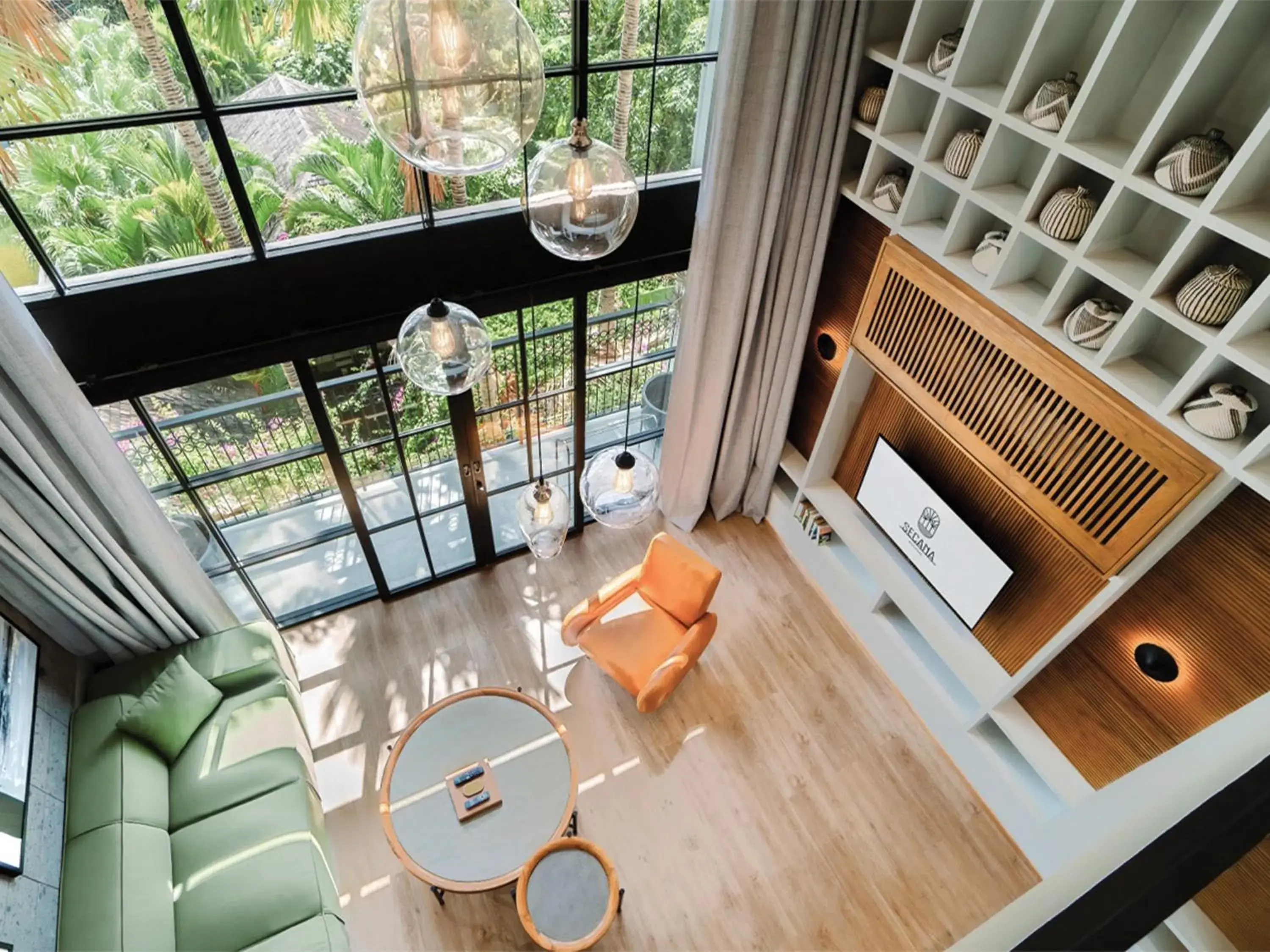 Living room in Secana Beachtown Resort & Villas Living room in Secana Beachtown Resort & Villas