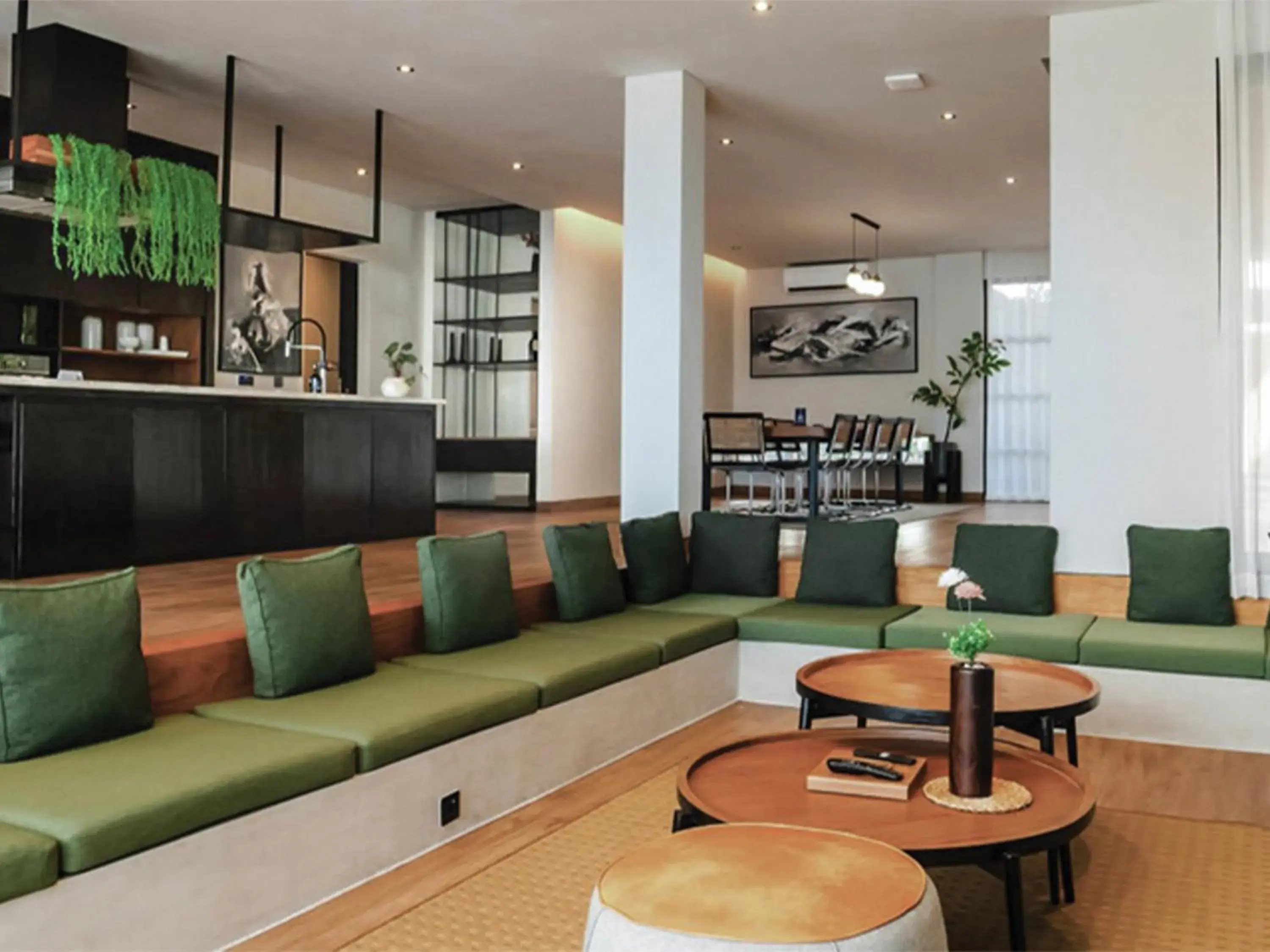 Living room in Secana Beachtown Resort & Villas Living room in Secana Beachtown Resort & Villas