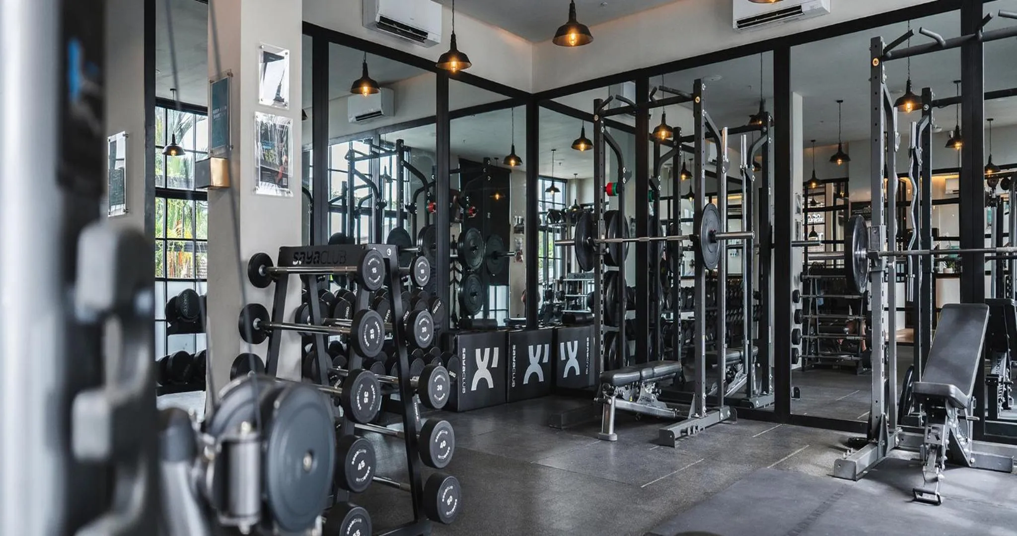 Fitness centre/facilities in Secana Beachtown Resort & Residences