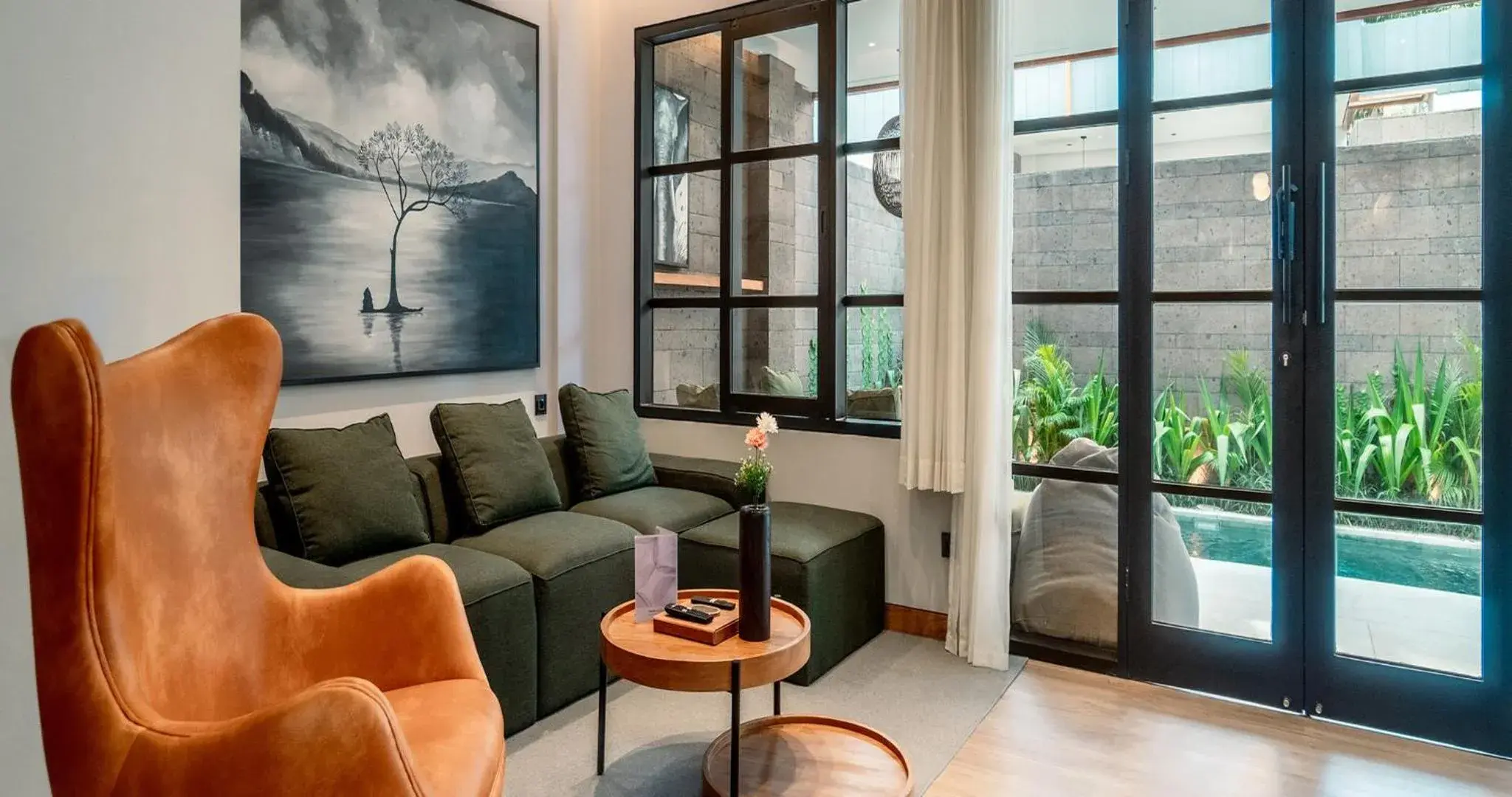 Living room in Secana Beachtown Resort & Residences Living room in Secana Beachtown Resort & Residences