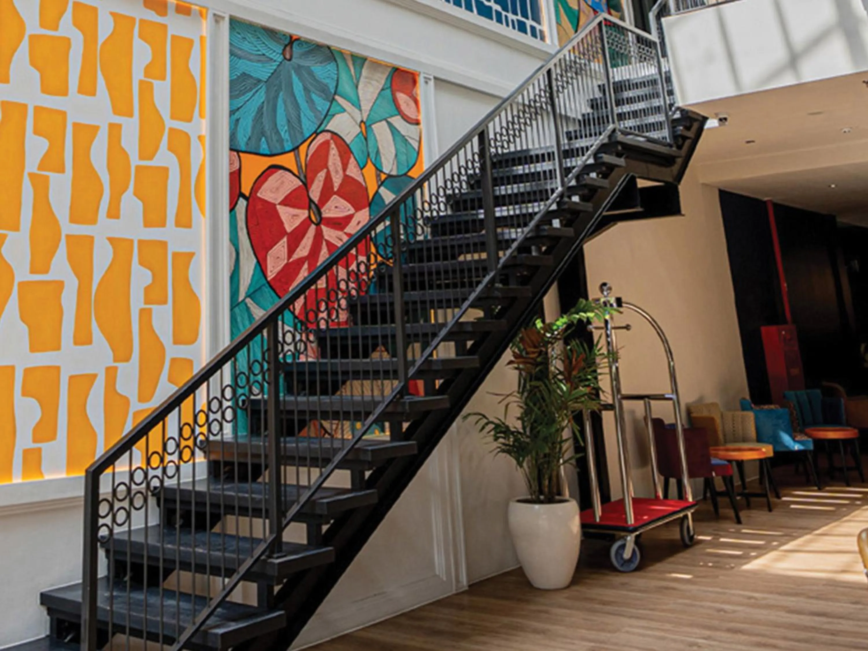 Lobby or reception in Secana Beachtown Resort & Villas