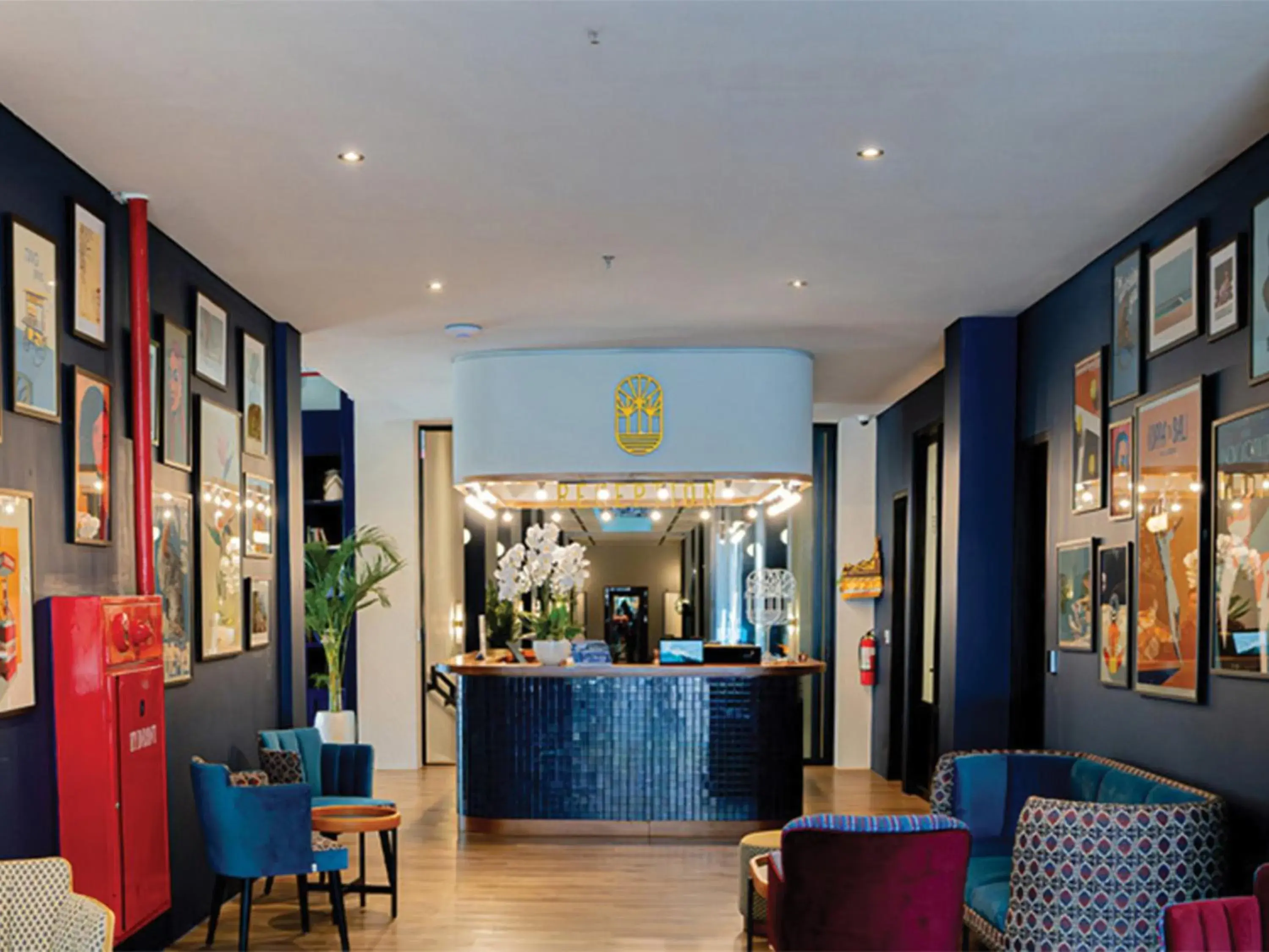 Lobby or reception in Secana Beachtown Resort & Villas Lobby or reception in Secana Beachtown Resort & Villas