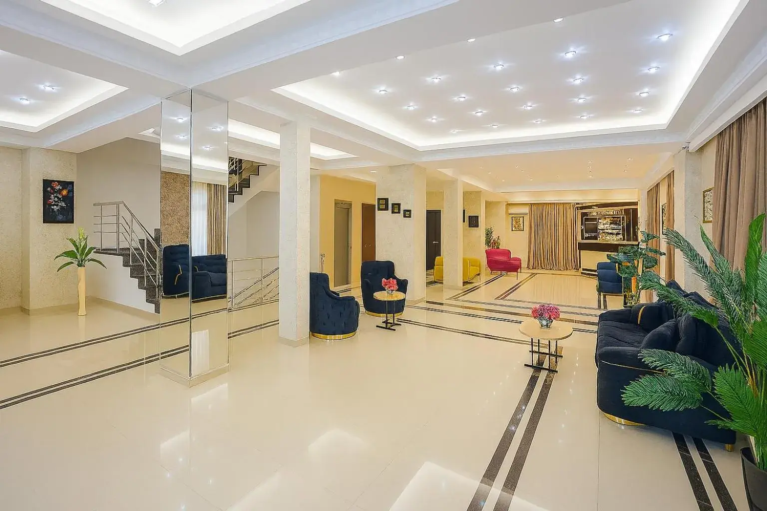 Lobby or reception in Hotel Grand Palace Lobby or reception in Hotel Grand Palace