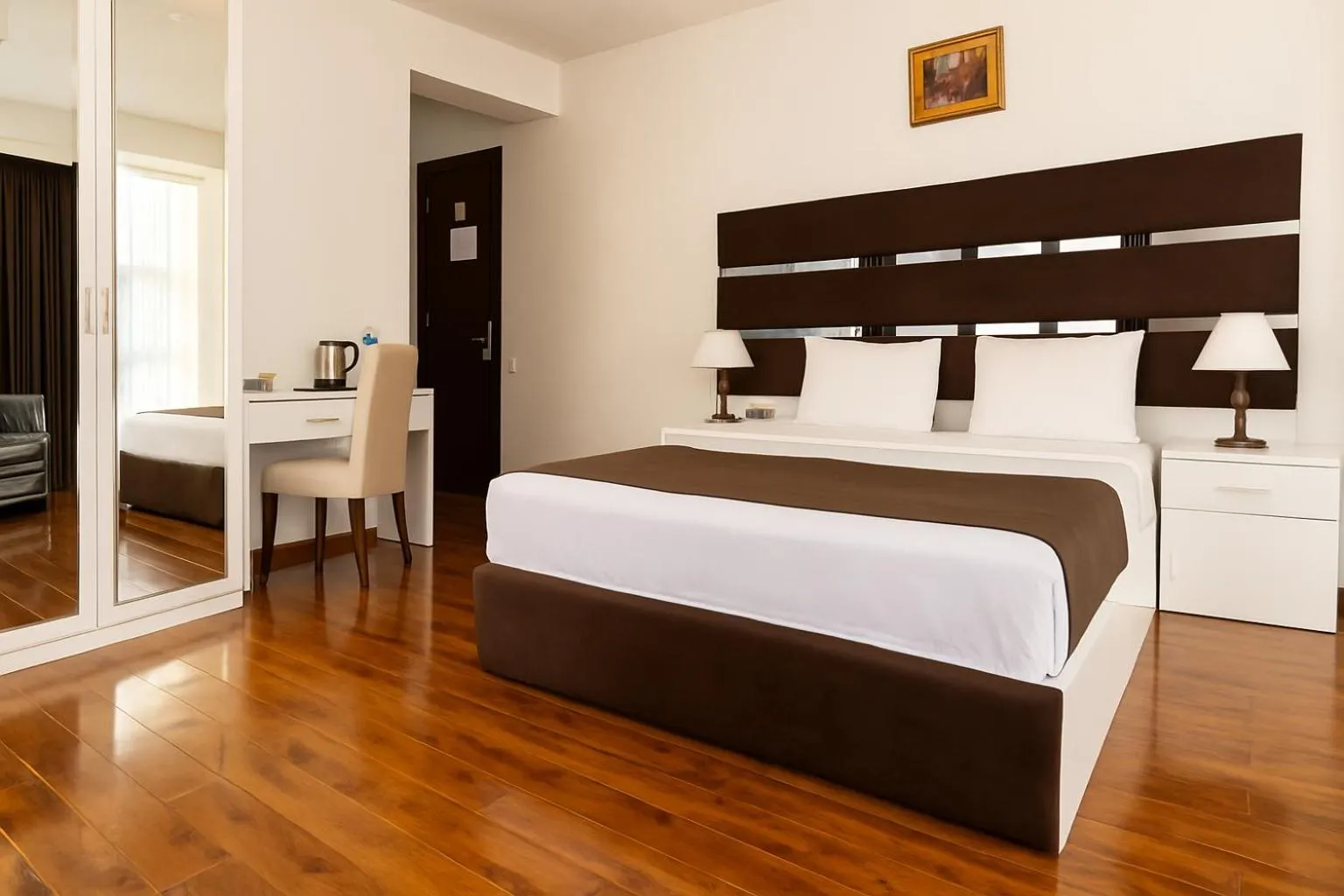 Photo of the whole room, Bed in Hotel Grand Palace