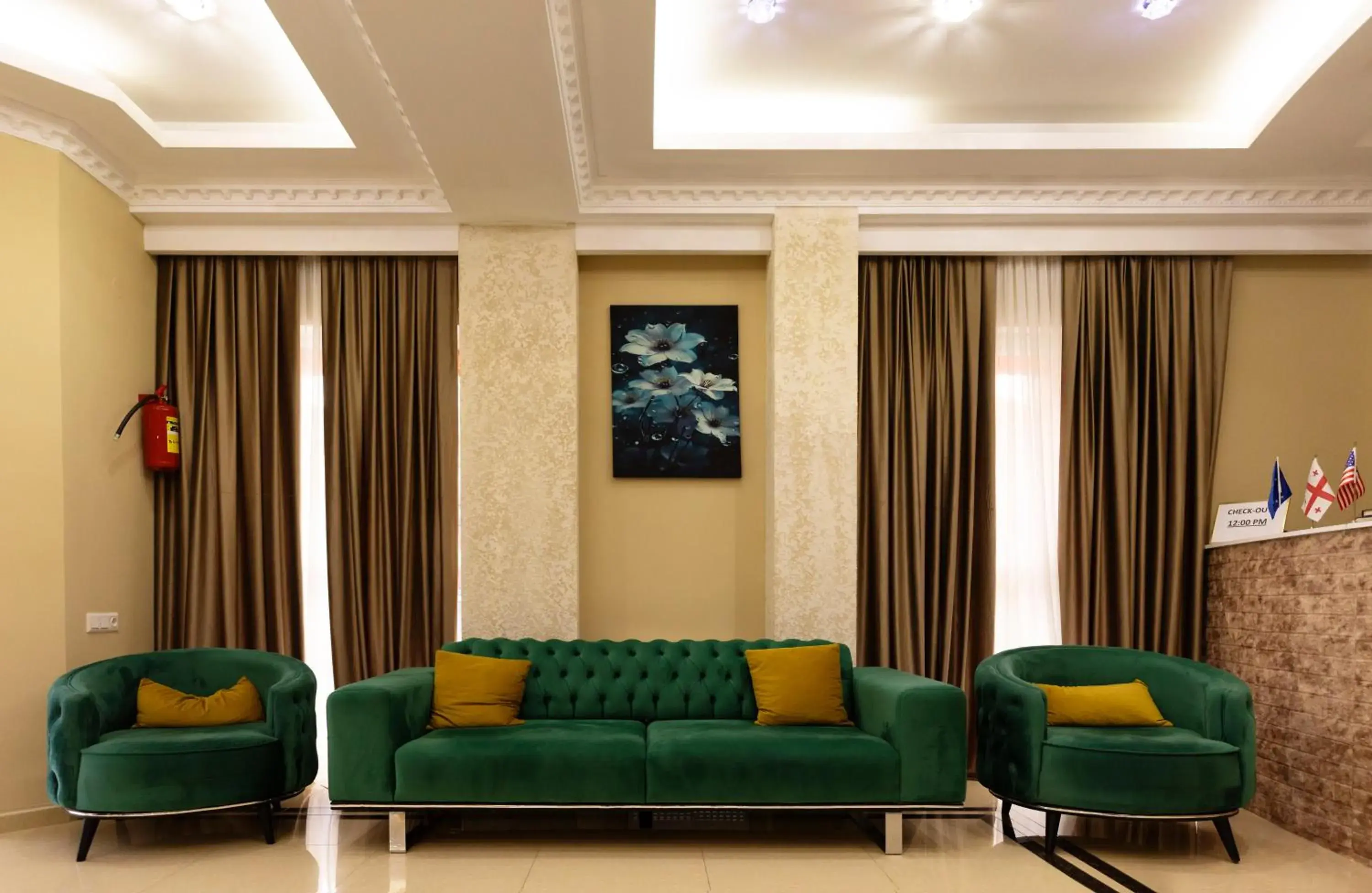 Lobby or reception in Hotel Grand Palace Lobby or reception in Hotel Grand Palace