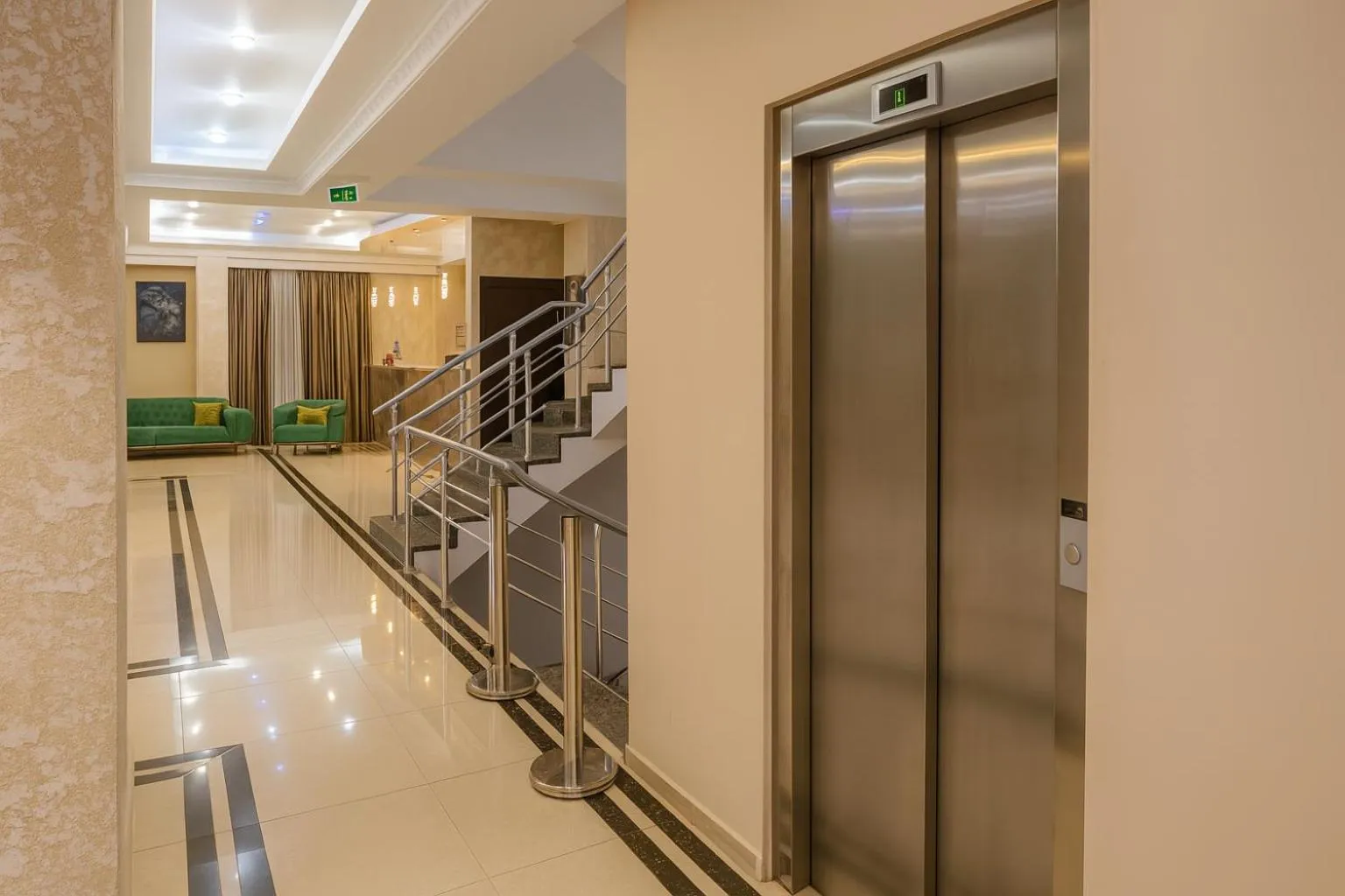 Lobby or reception in Hotel Grand Palace