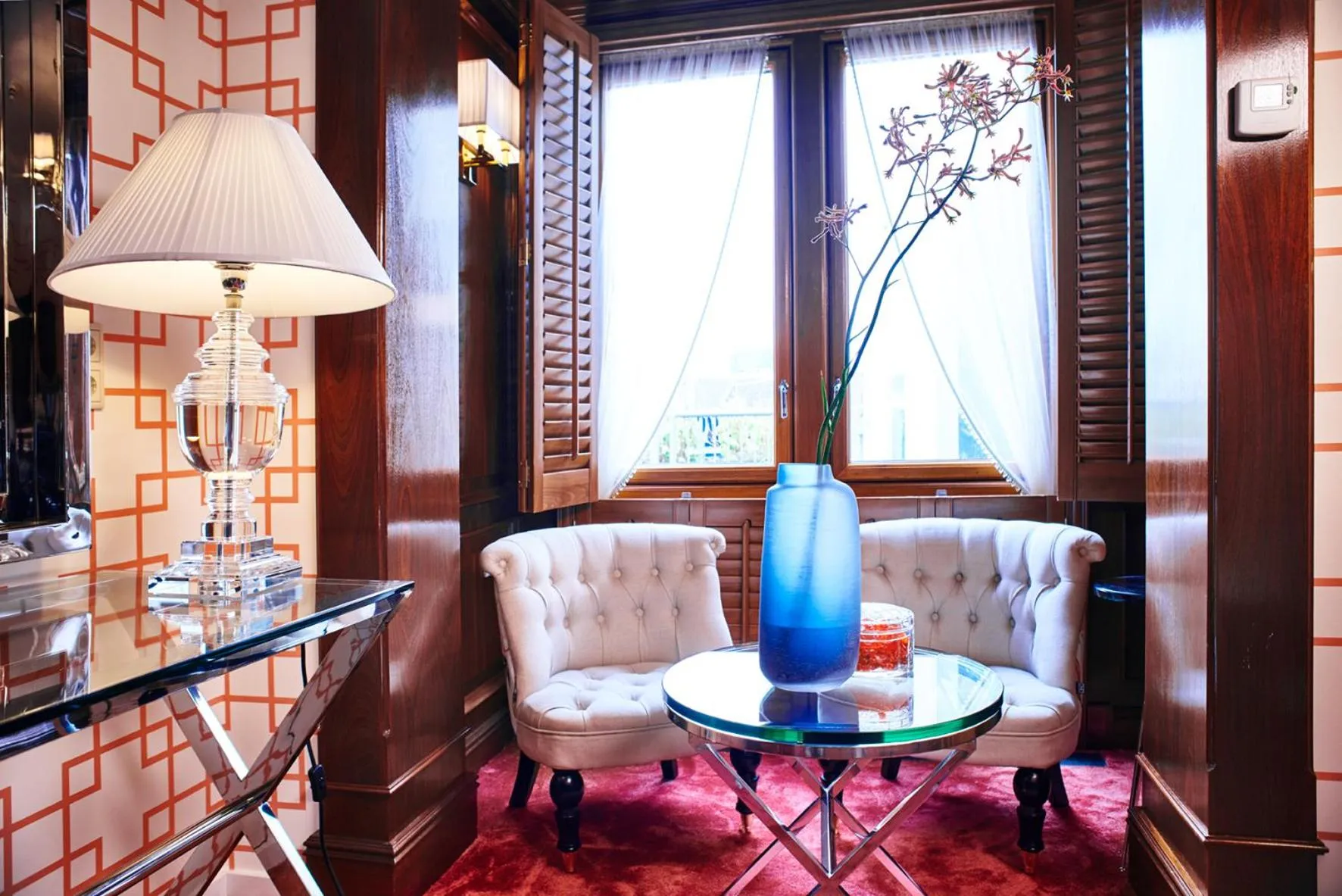 Seating area in Hotel Estheréa