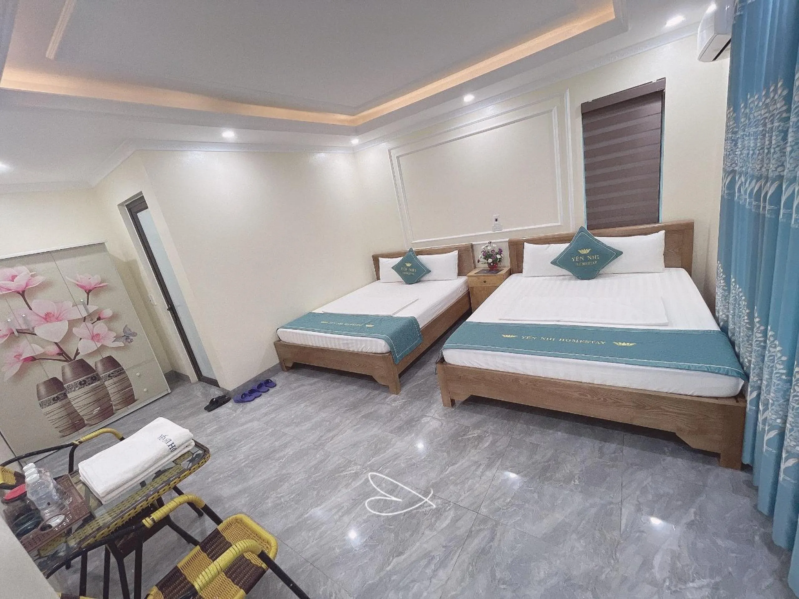 Bed in Tam Cốc Yến Nhi Homestay