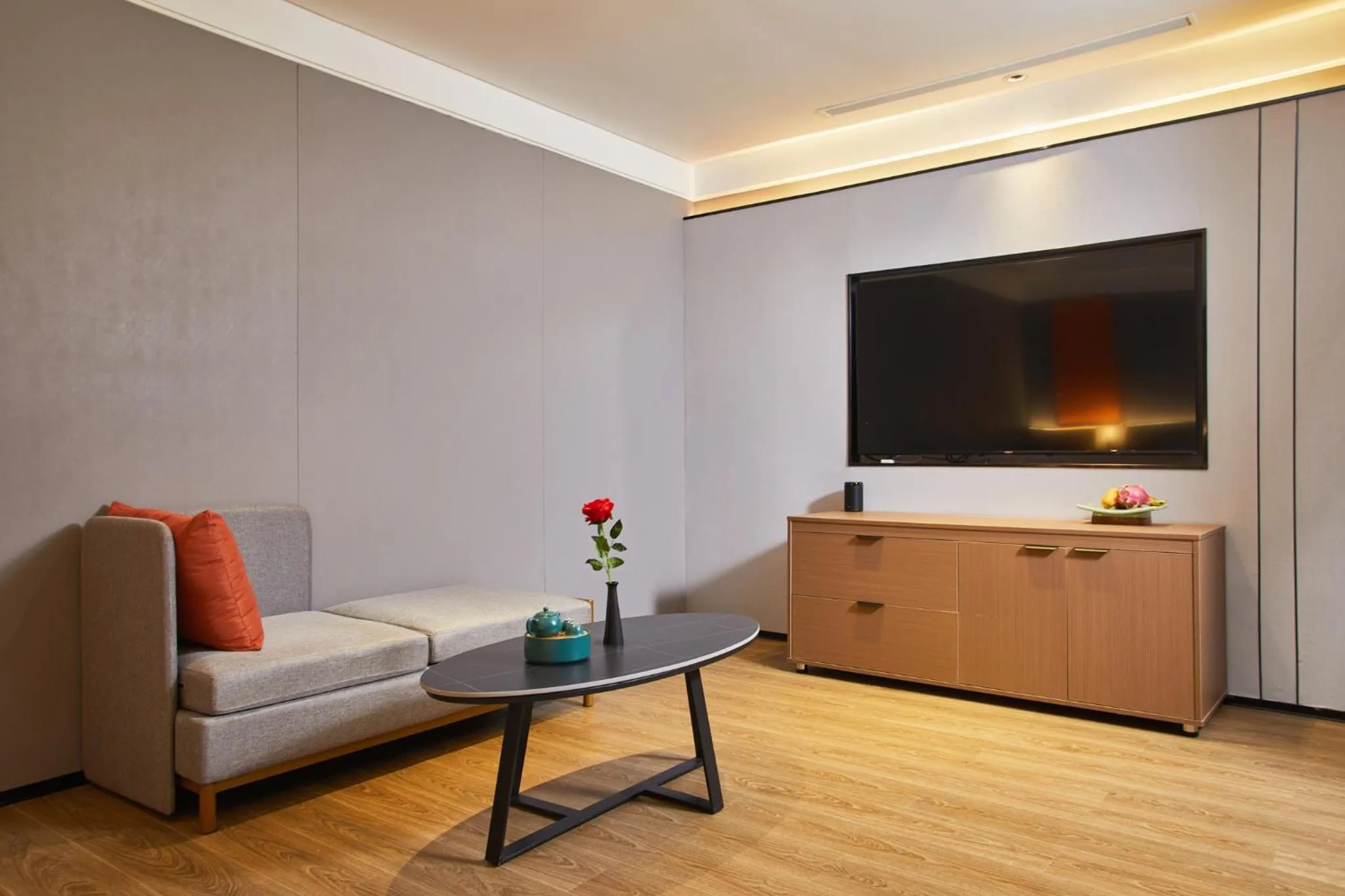 TV and multimedia in Harriway Garden Hotel Houjie