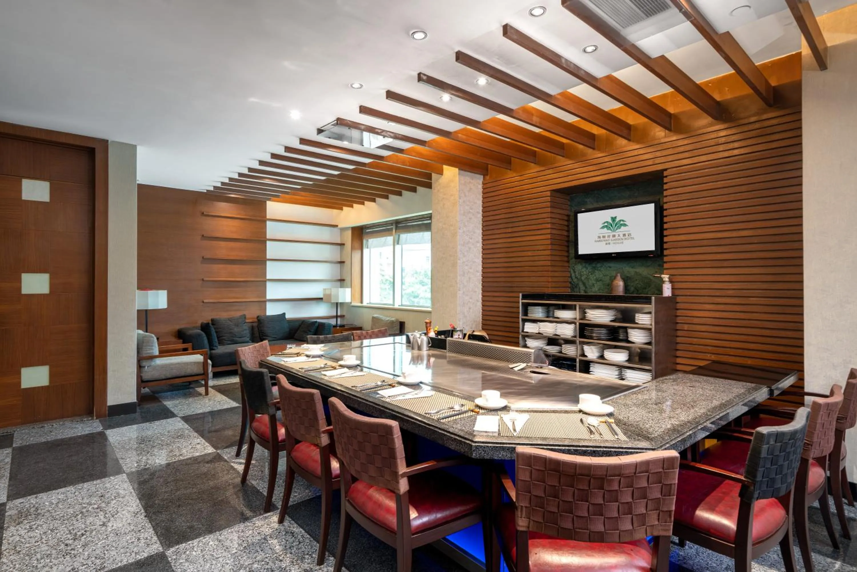 Restaurant/places to eat in Harriway Garden Hotel Houjie