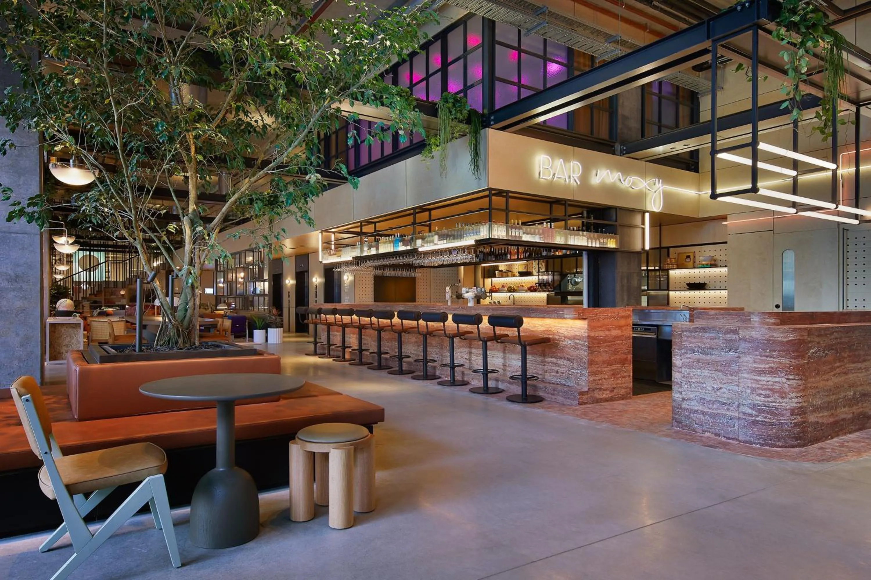 Lobby or reception in Moxy Sydney Airport