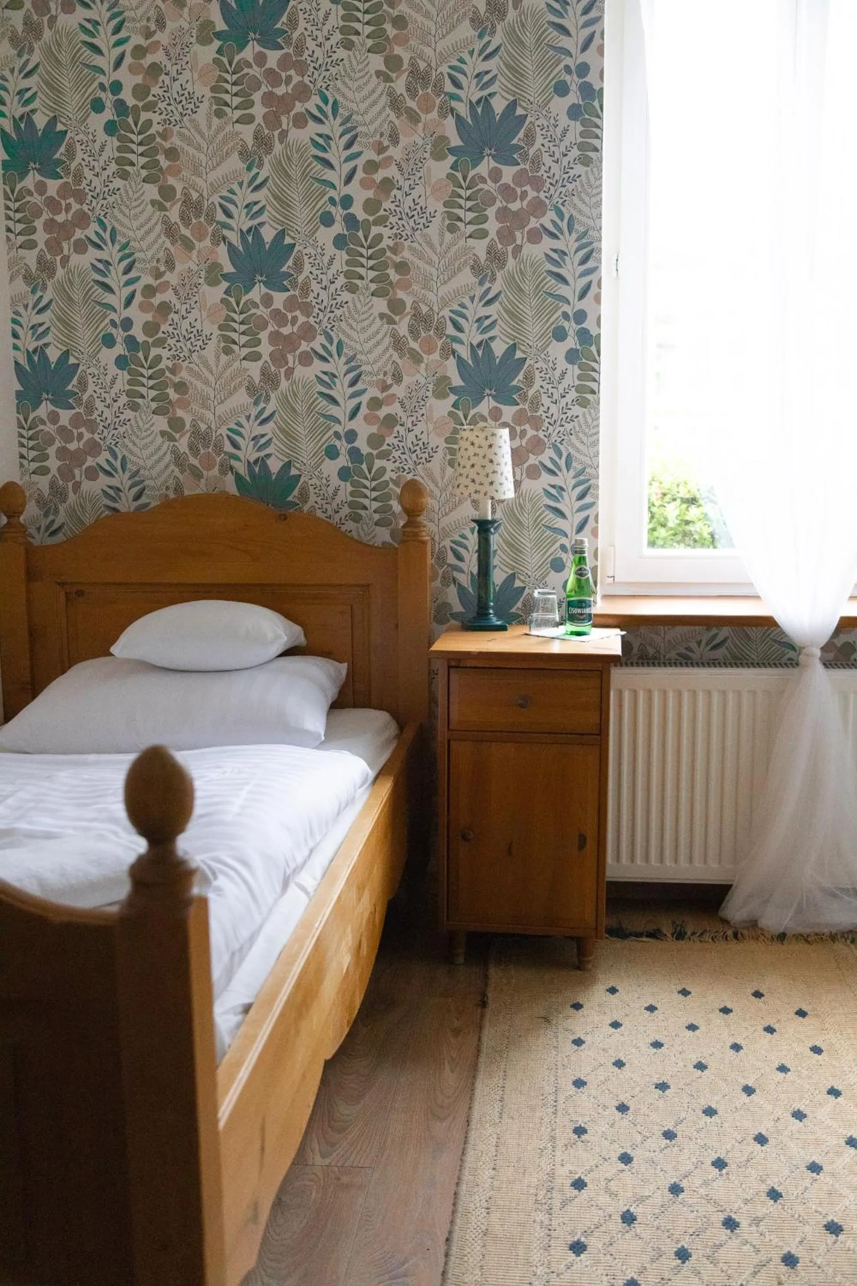 Bed in Mleczarnia Hotel Restauracja