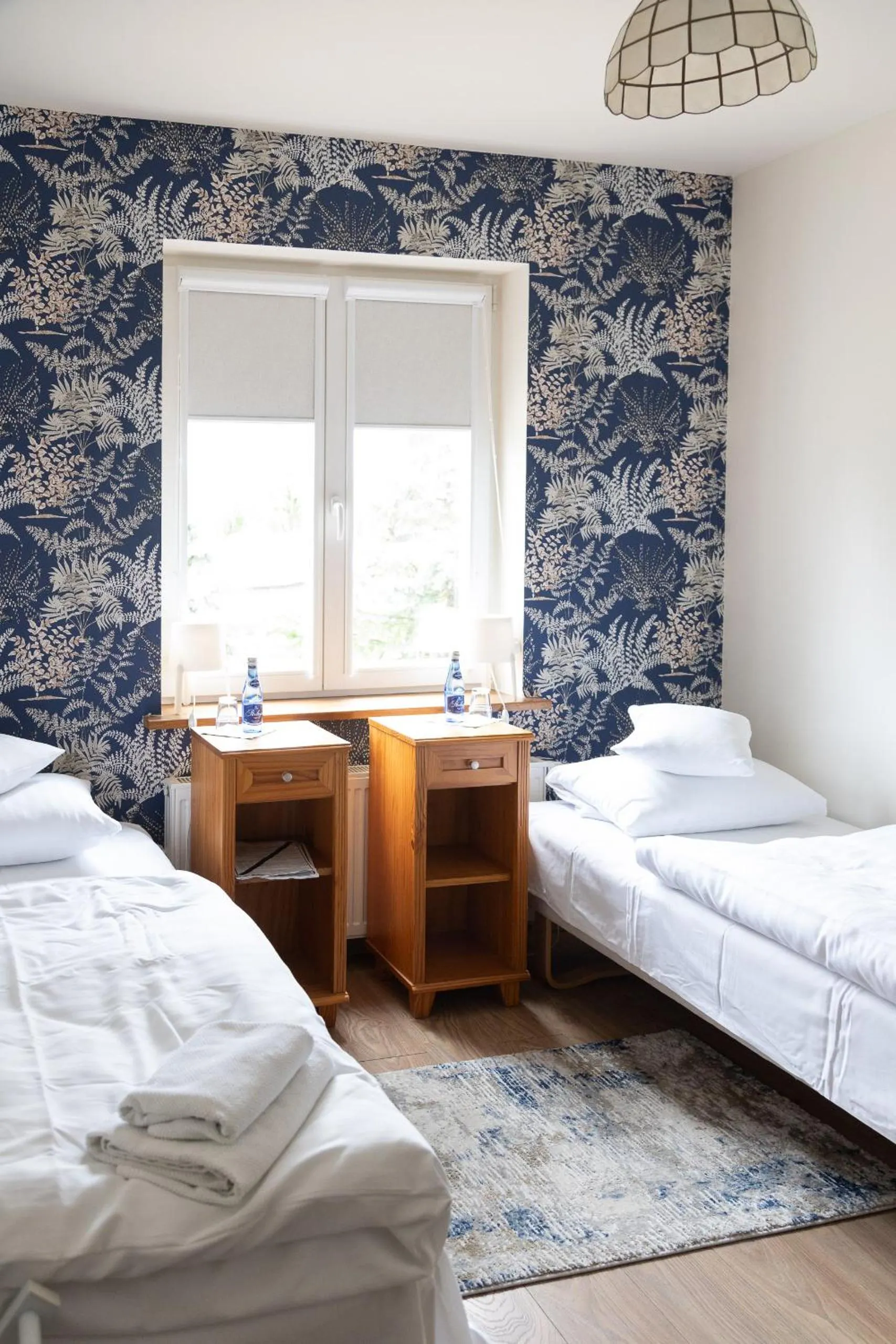 Bed in Mleczarnia Hotel Restauracja