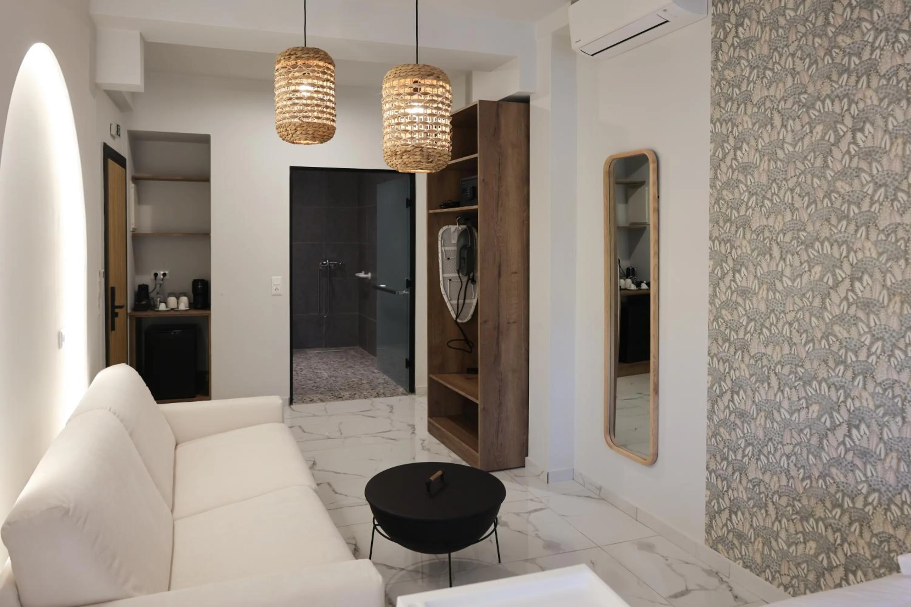 Seating area in Uphill Unique Boutique Suites