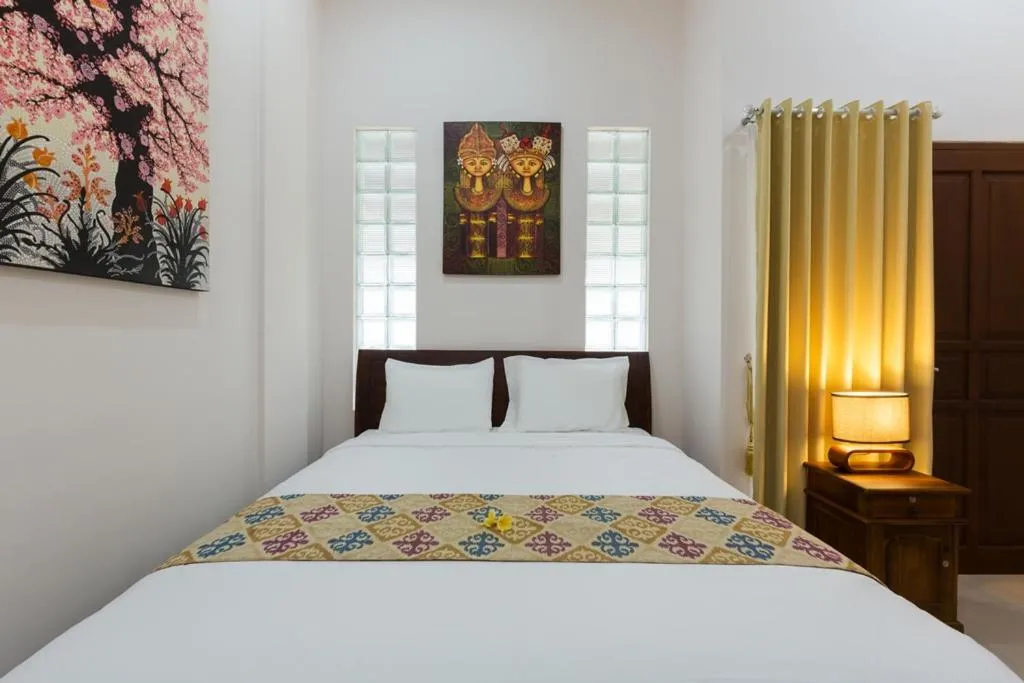 Bed in Kubal Villa and Living Seminyak