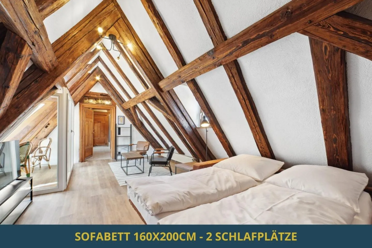 Living room in SandAPART34 - 4 tolle FeWos von 1-9 Pers mitten in der Altstadt