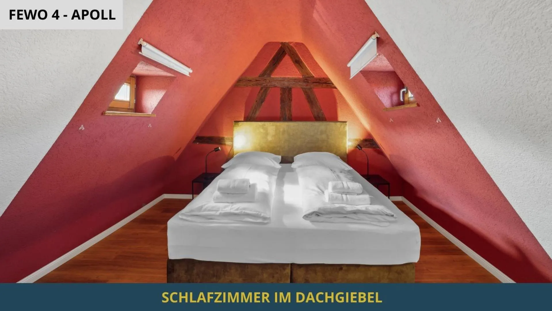 Bed in SandAPART34 - 4 tolle FeWos von 1-9 Pers mitten in der Altstadt