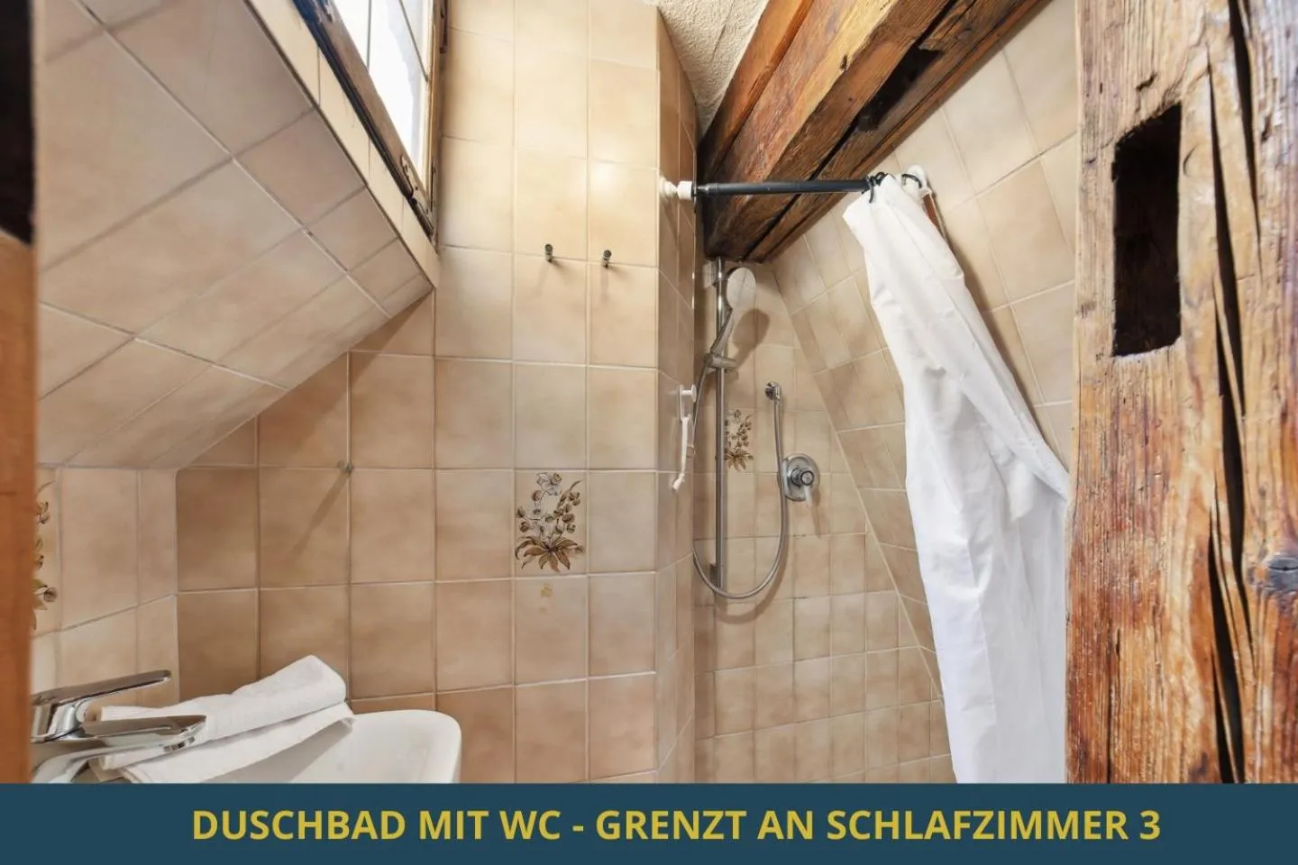 Shower in SandAPART34 - 4 tolle FeWos von 1-9 Pers mitten in der Altstadt