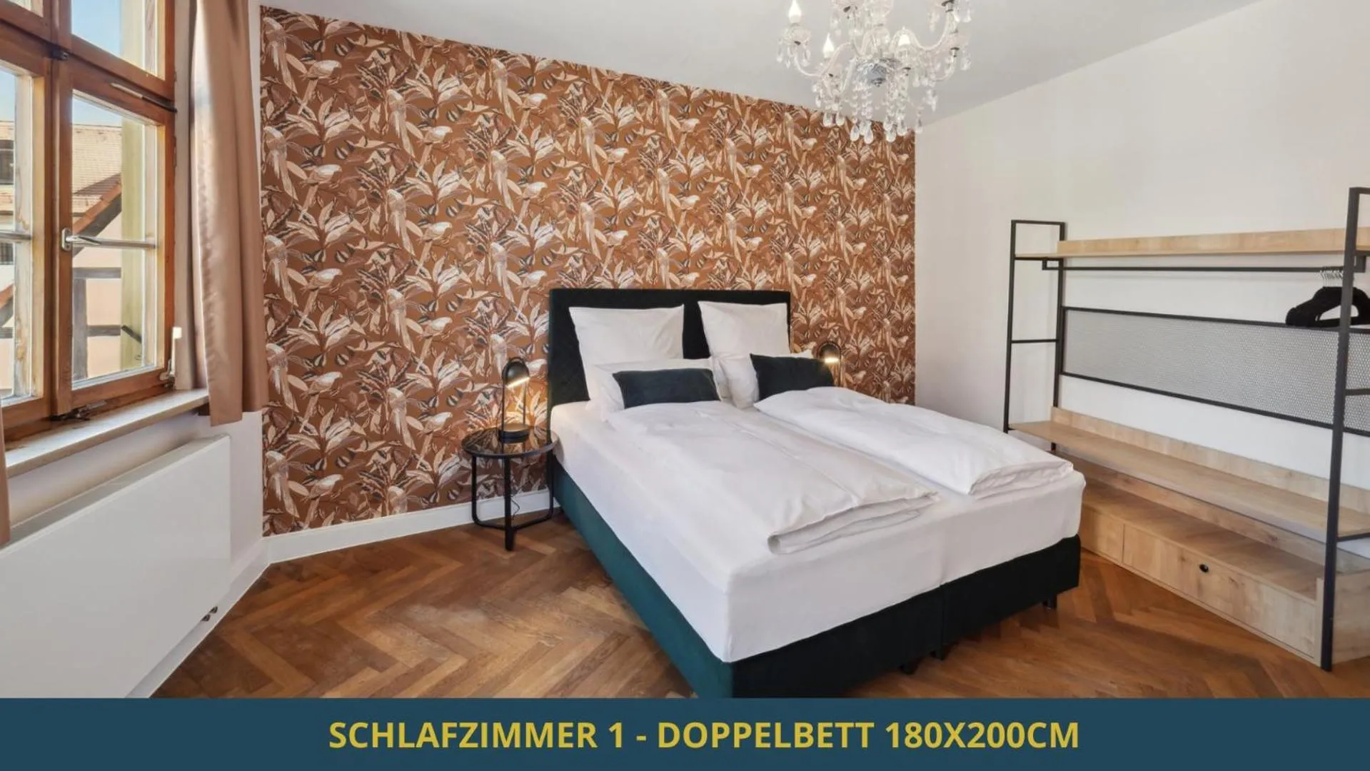 Bed in SandAPART34 - 4 tolle FeWos von 1-9 Pers mitten in der Altstadt