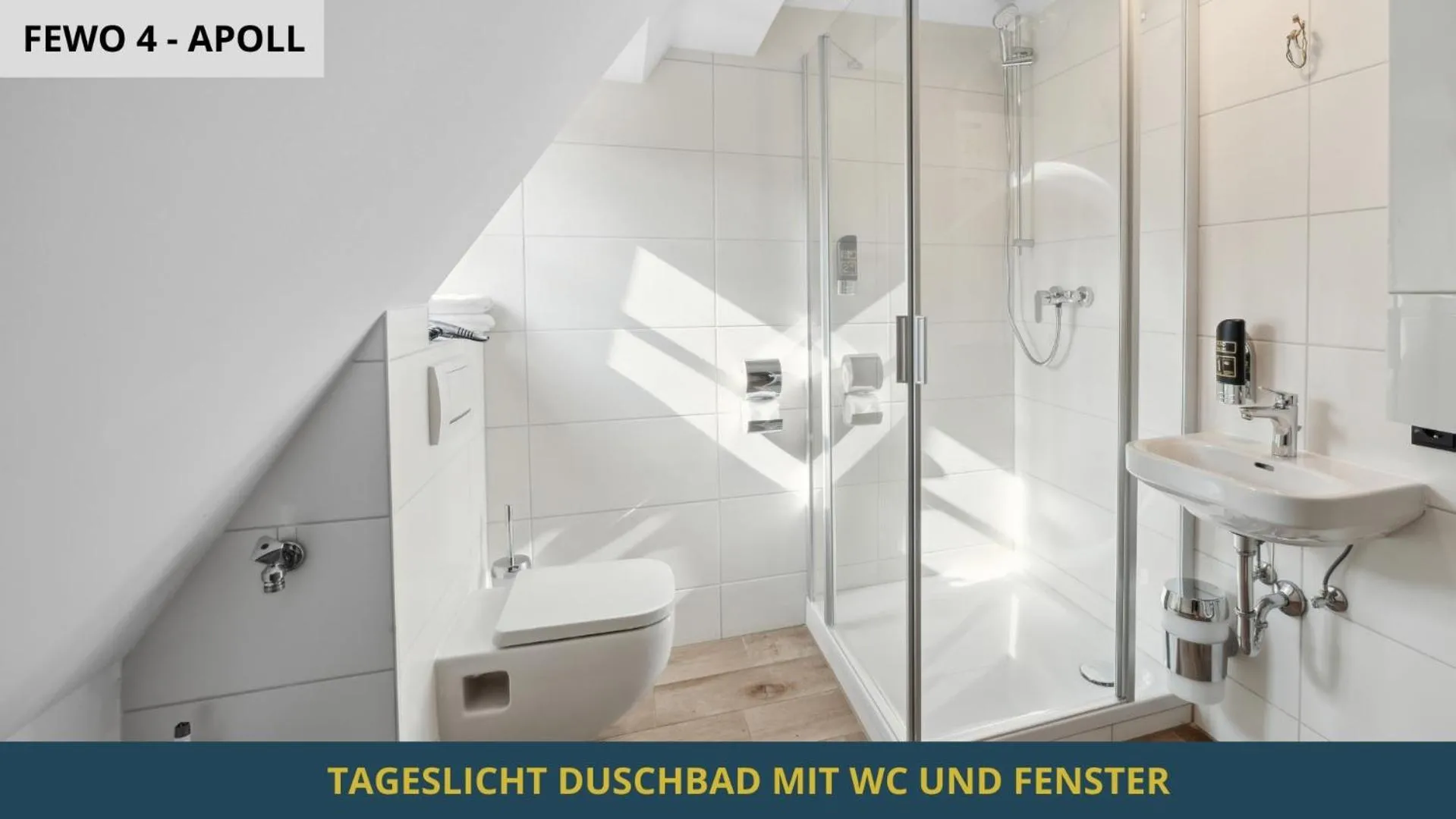Shower in SandAPART34 - 4 tolle FeWos von 1-9 Pers mitten in der Altstadt