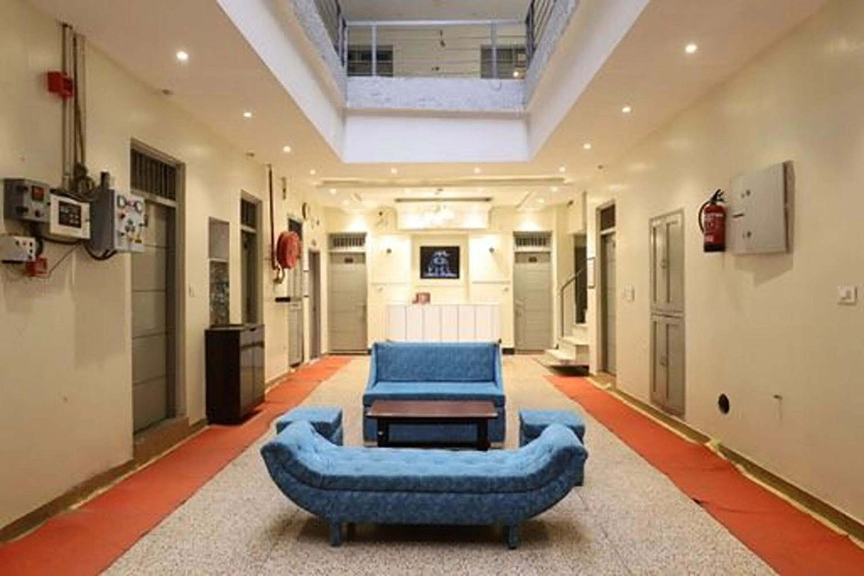 Lobby or reception in Hotel Amrit Near Old Delhi Railway Station