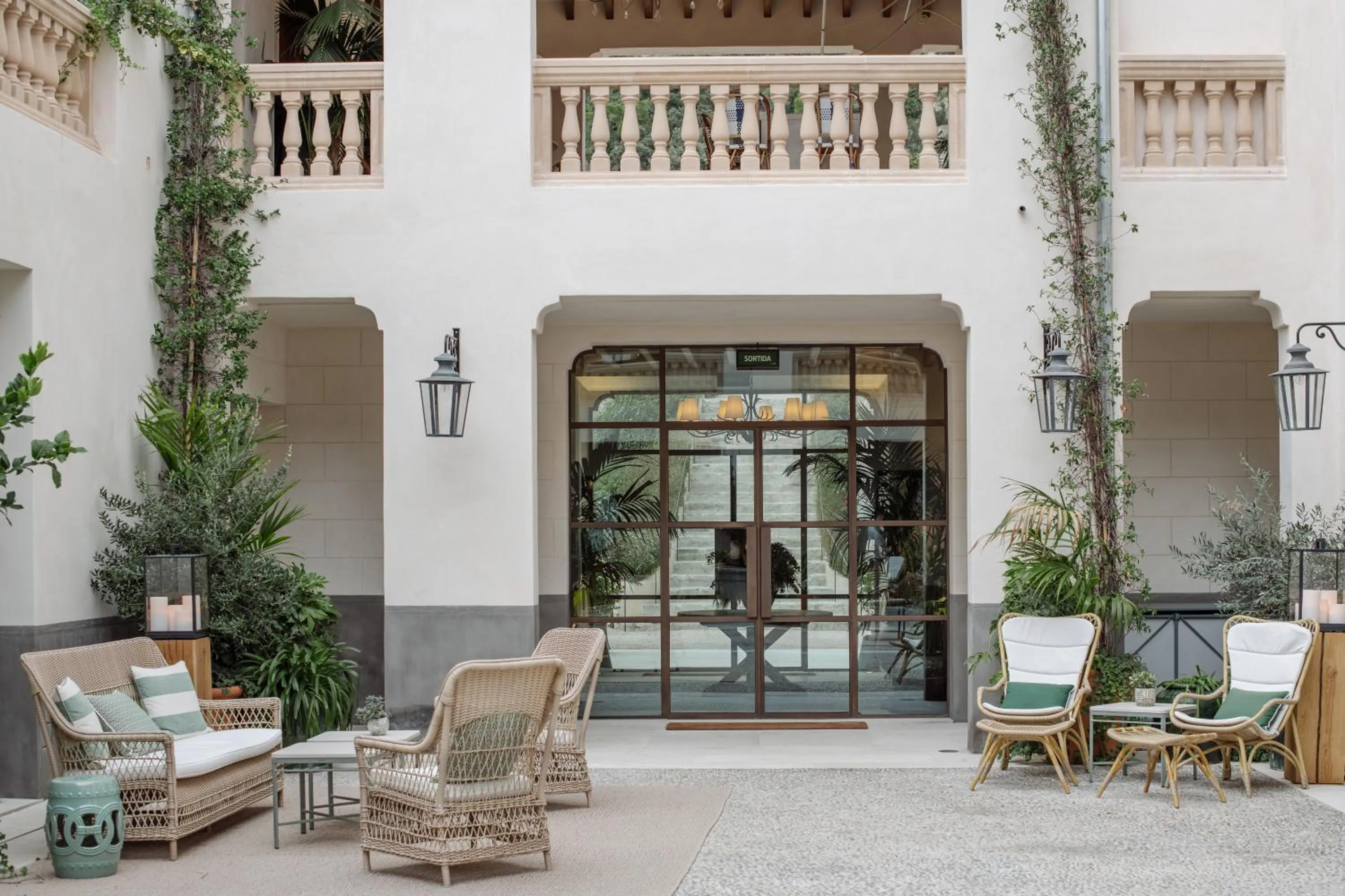 Patio in Son Bunyola Resort and Villas