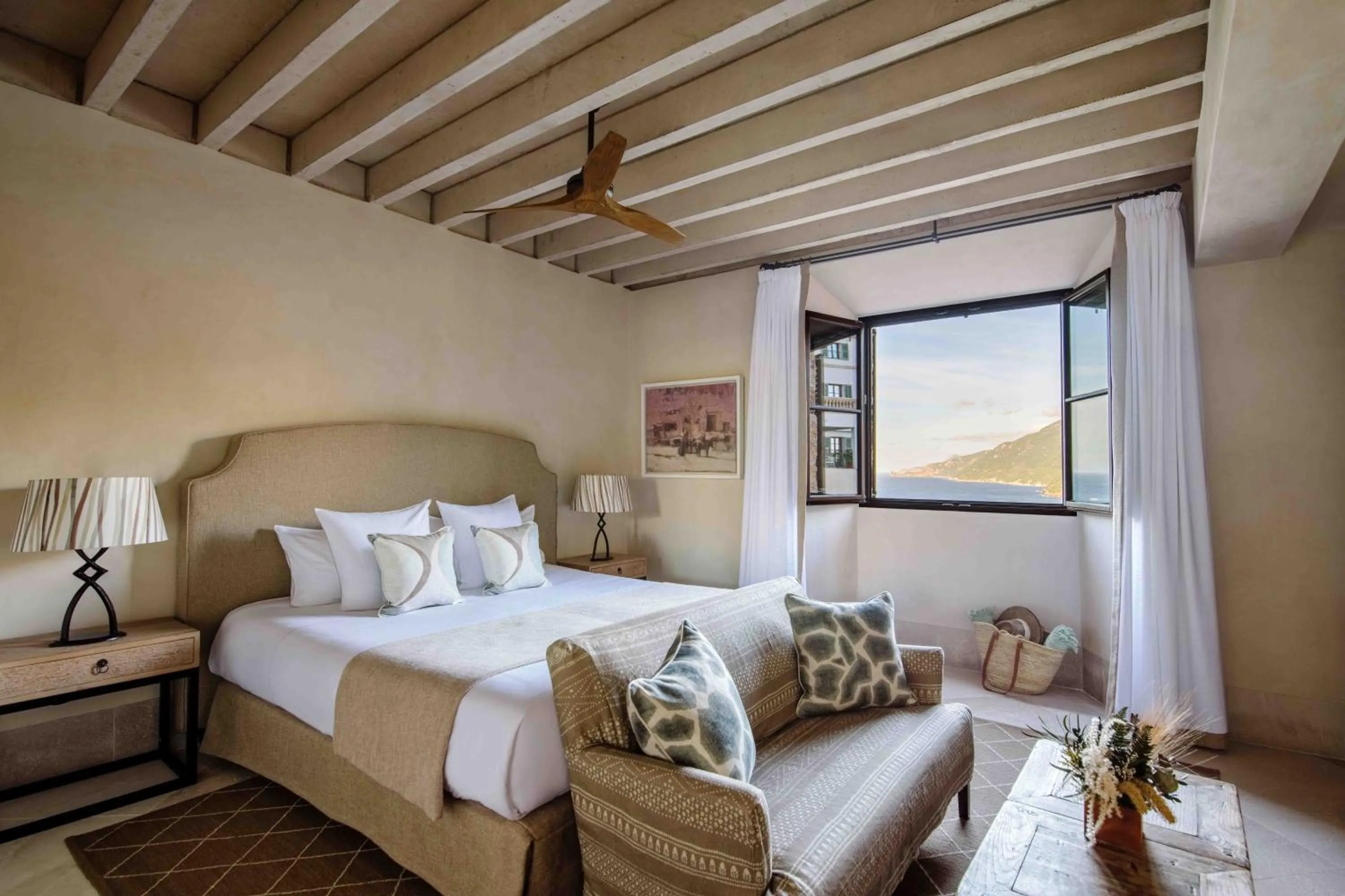 View (from property/room), Bed in Son Bunyola Resort and Villas