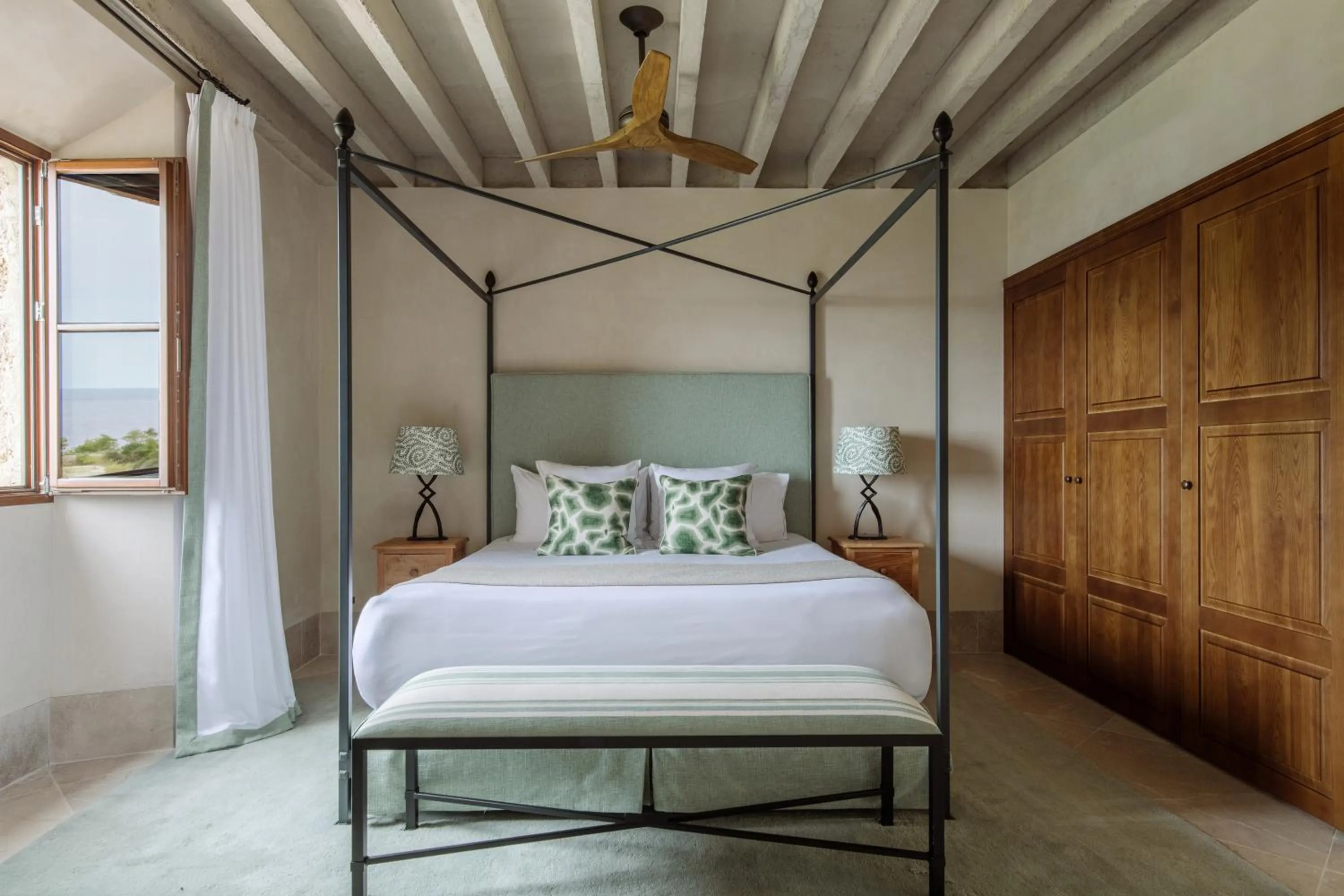 Bed in Son Bunyola Resort and Villas