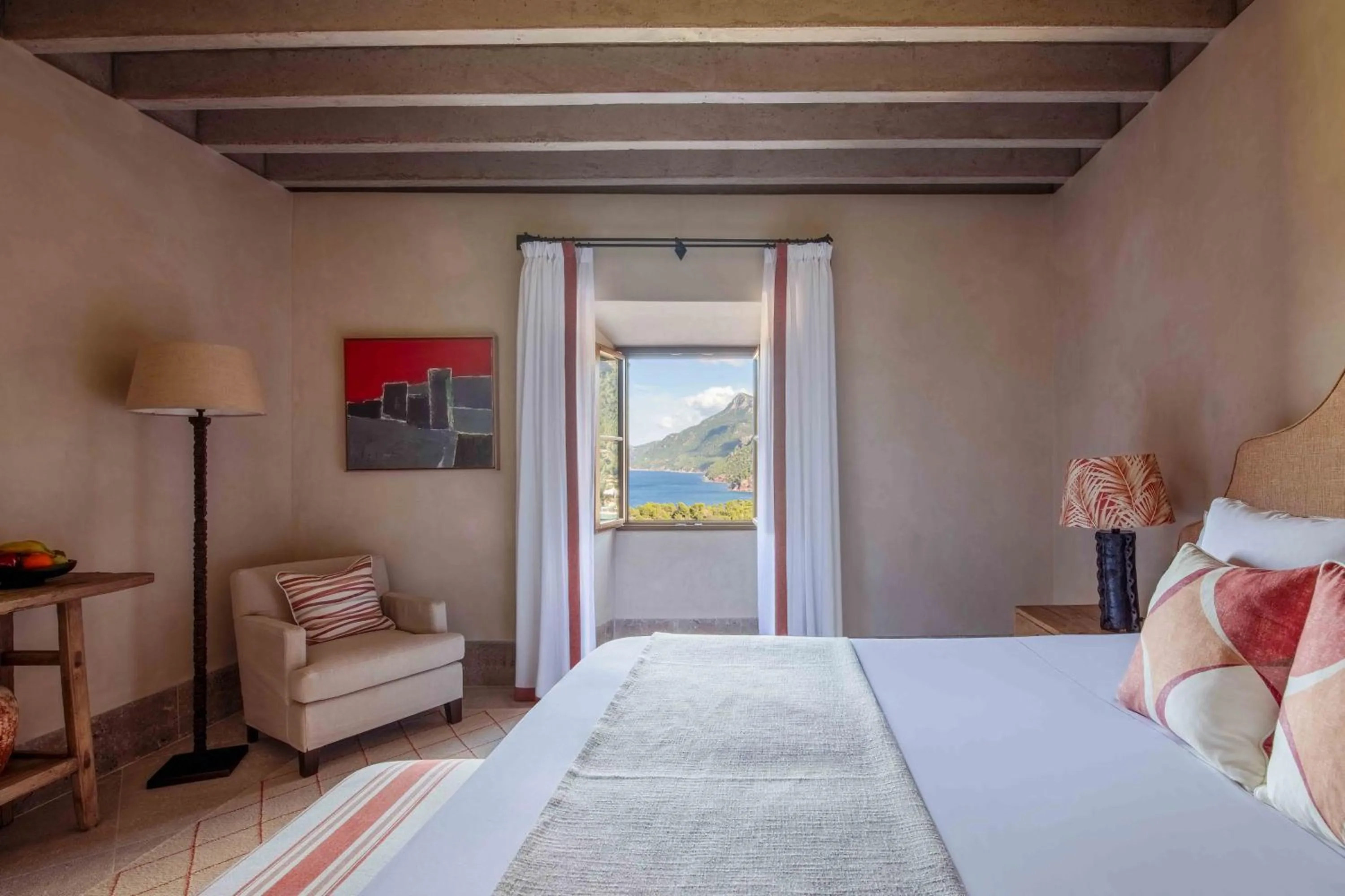 View (from property/room), Bed in Son Bunyola Resort and Villas