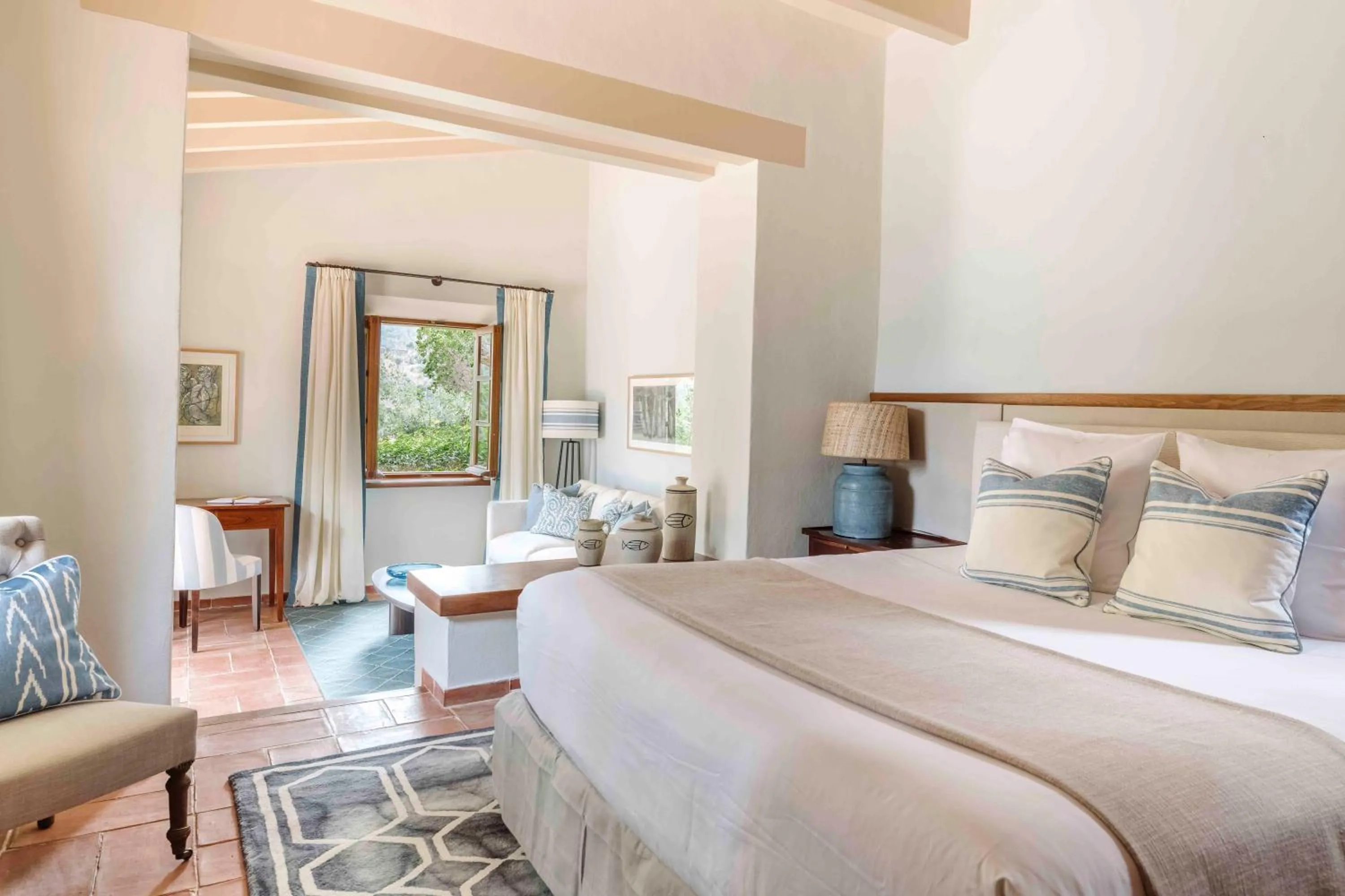 Bed in Son Bunyola Resort and Villas