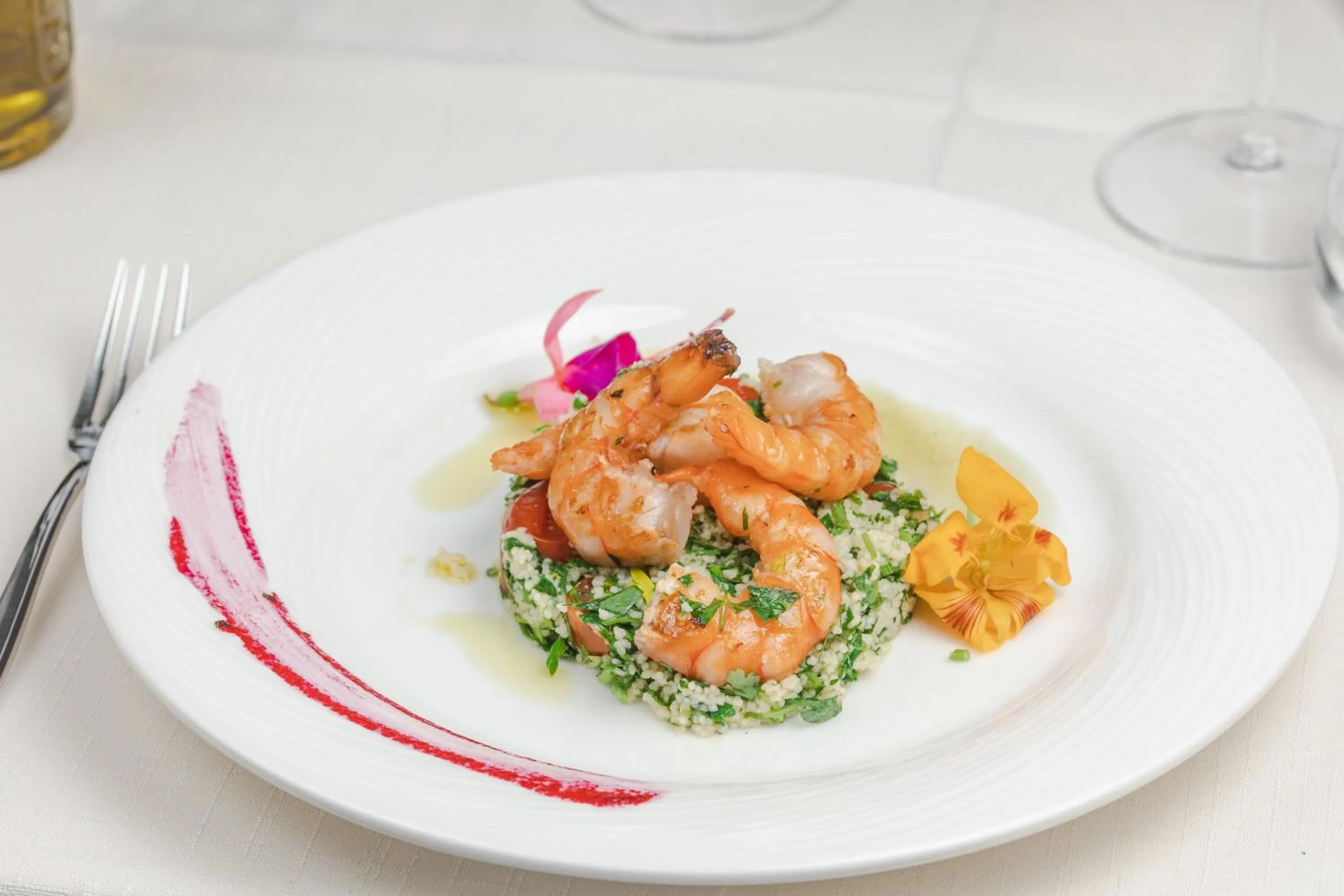 Food and drinks in Boutique Hotel Shell