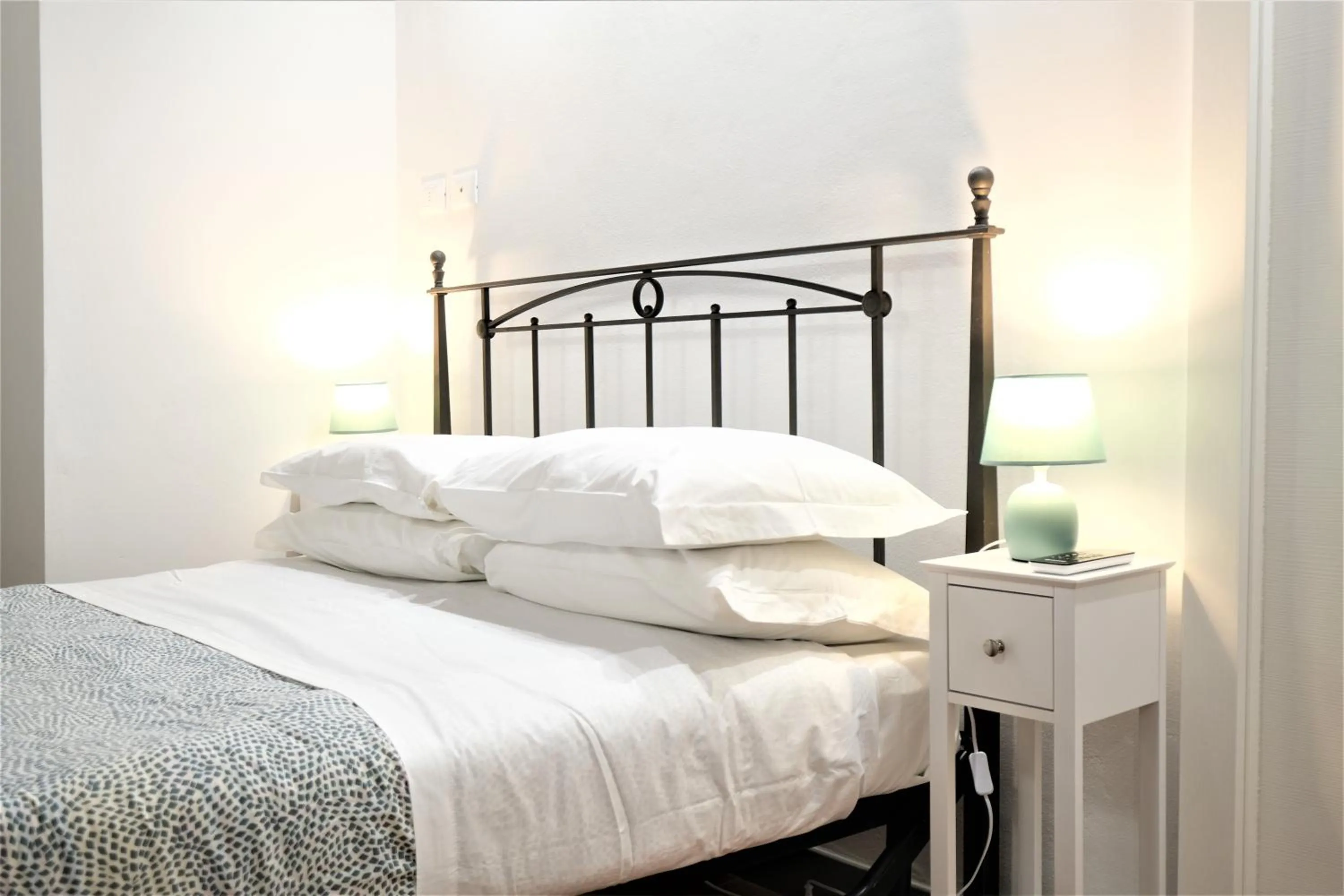 Bed in Wine Apartments Florence Ribolla