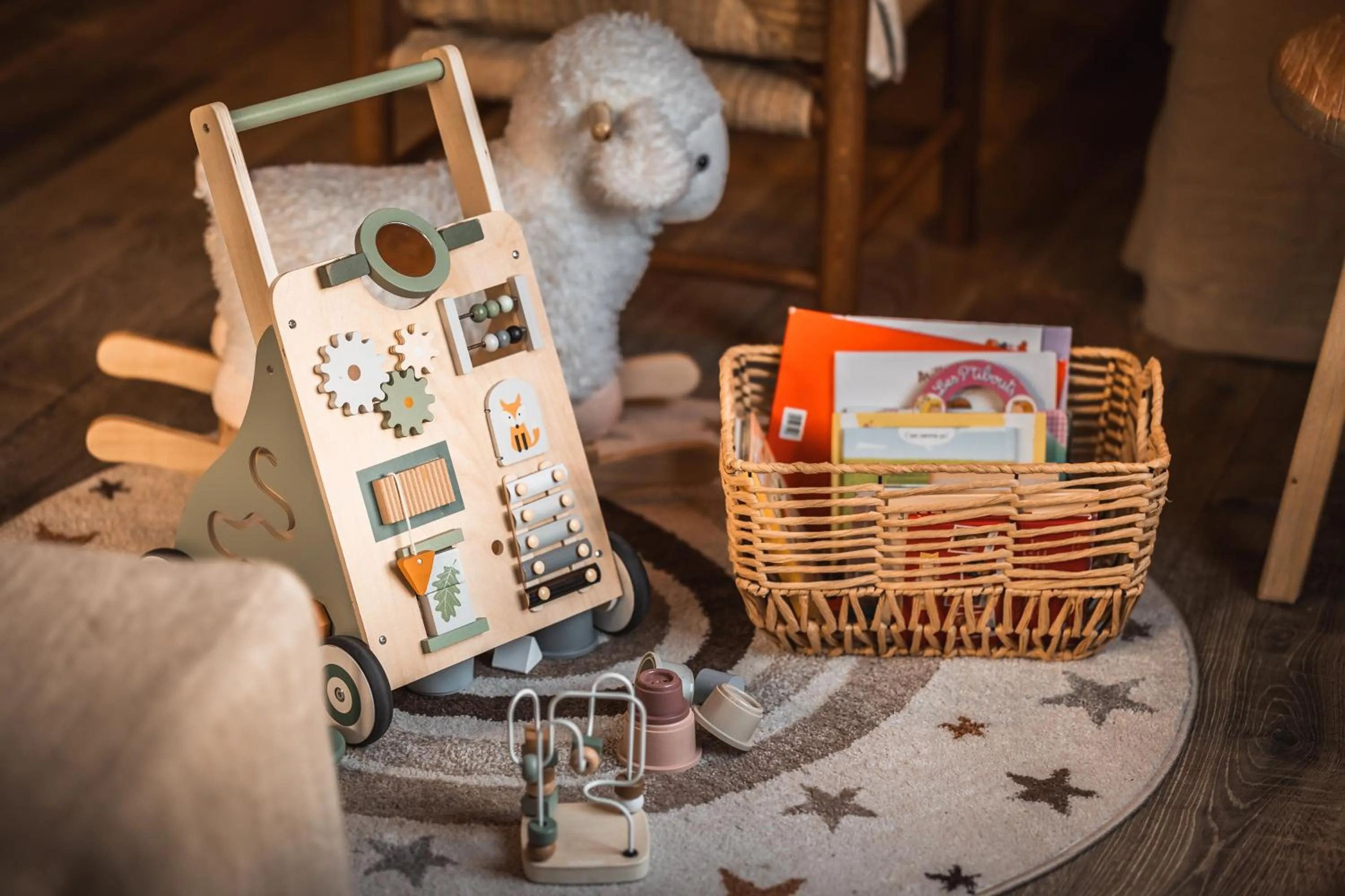 children in Hôtel de la Roche