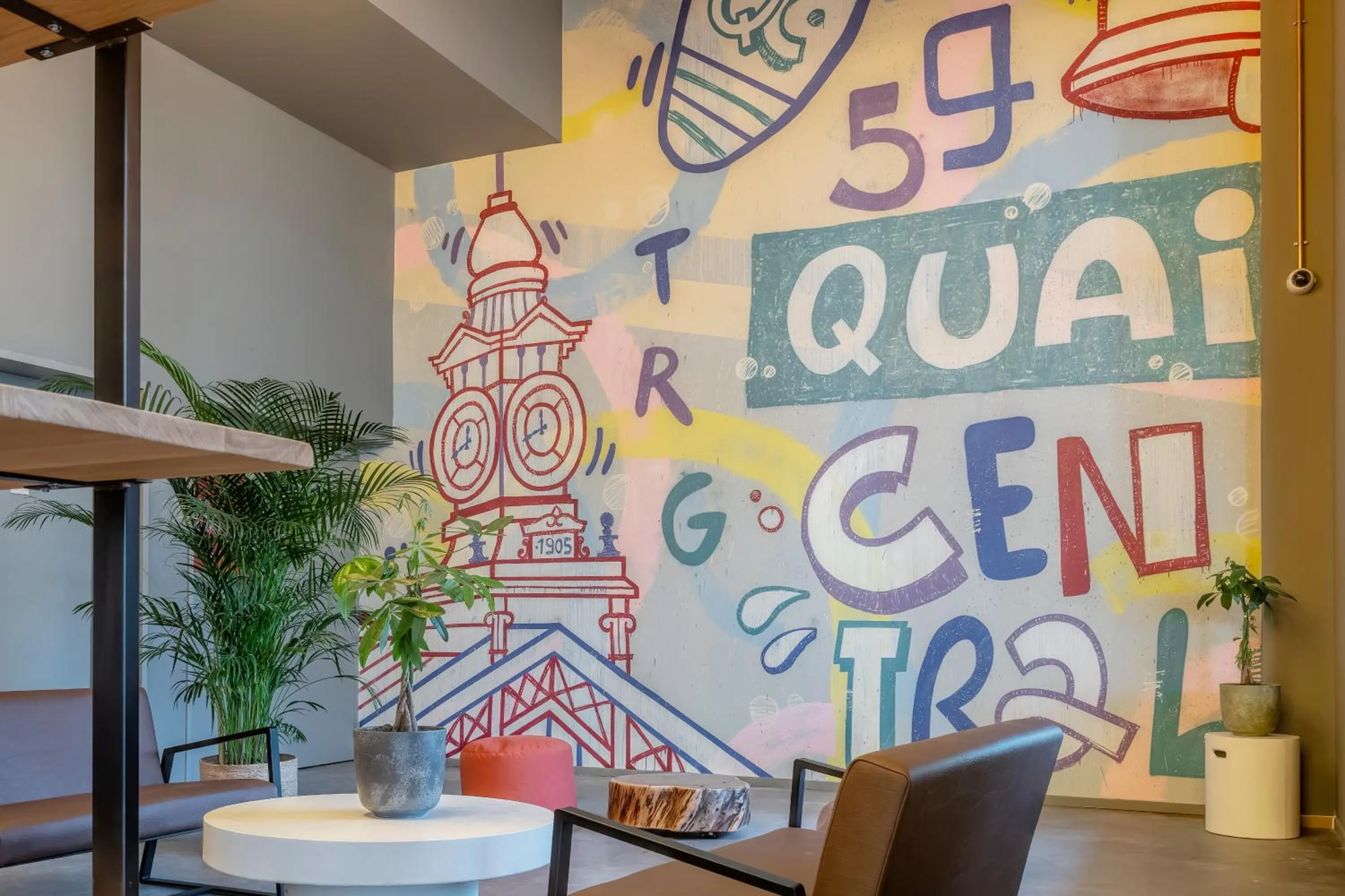 Lobby or reception in Quai Central