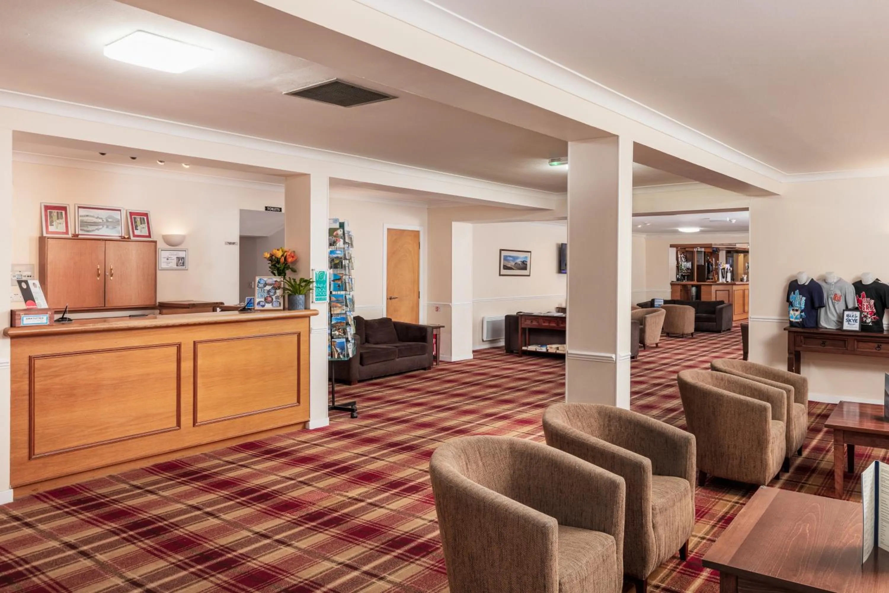 Lobby or reception in Dunollie Hotel ‘A Bespoke Hotel’