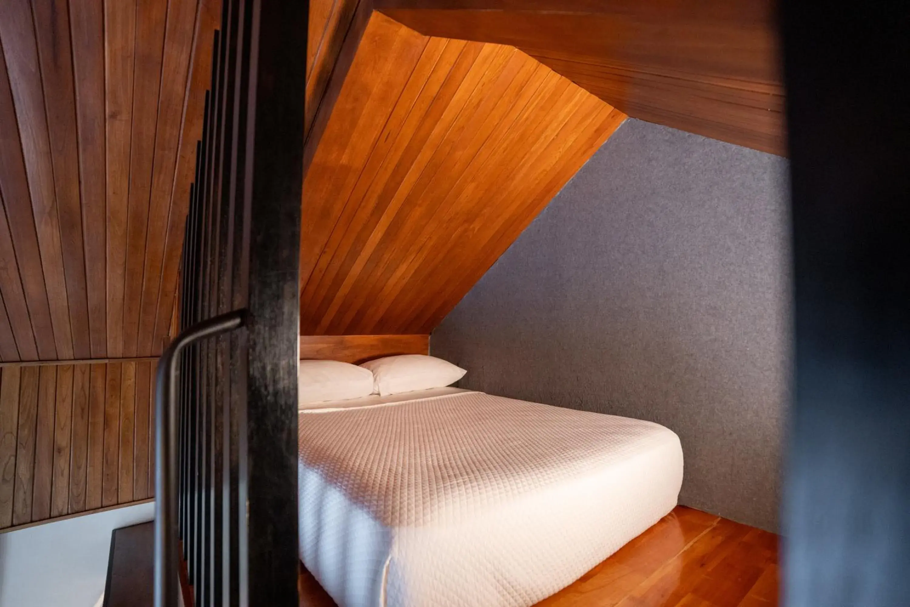 Bed in Suwa Villa Arenal Bed in Suwa Villa Arenal