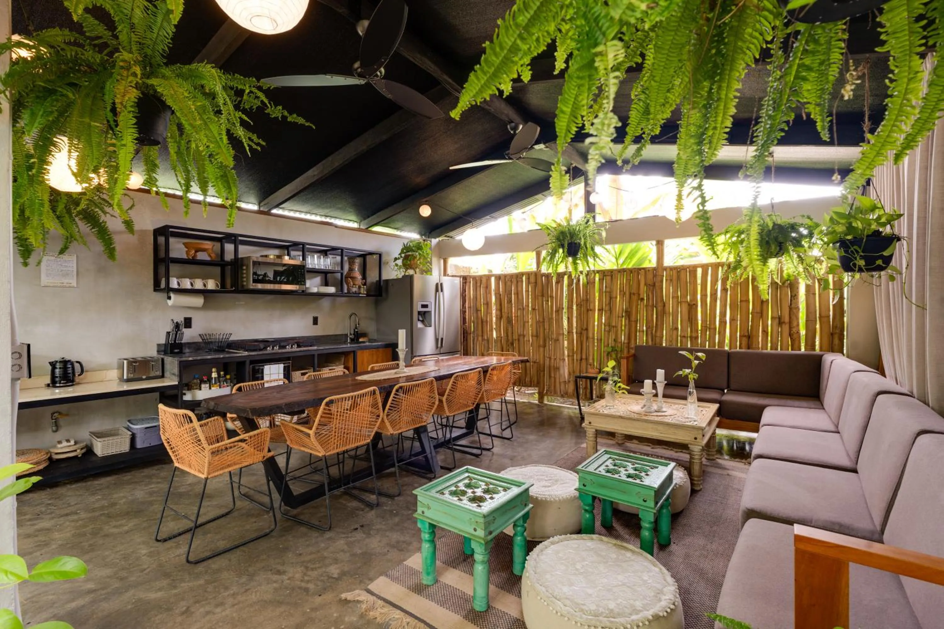 Kitchen or kitchenette in Suwa Villa Arenal