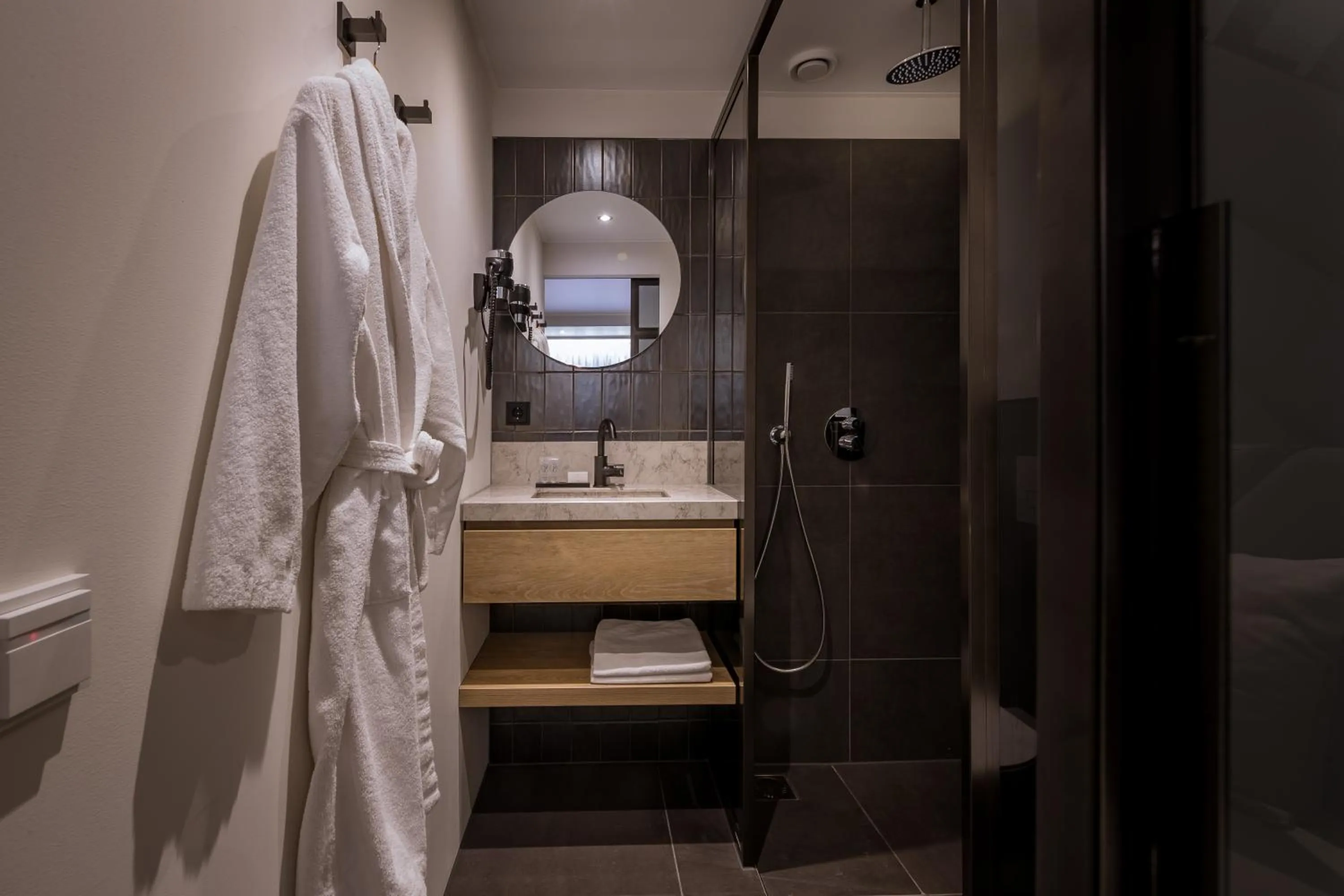 Bathroom in Hotel Restaurant De Zwaan