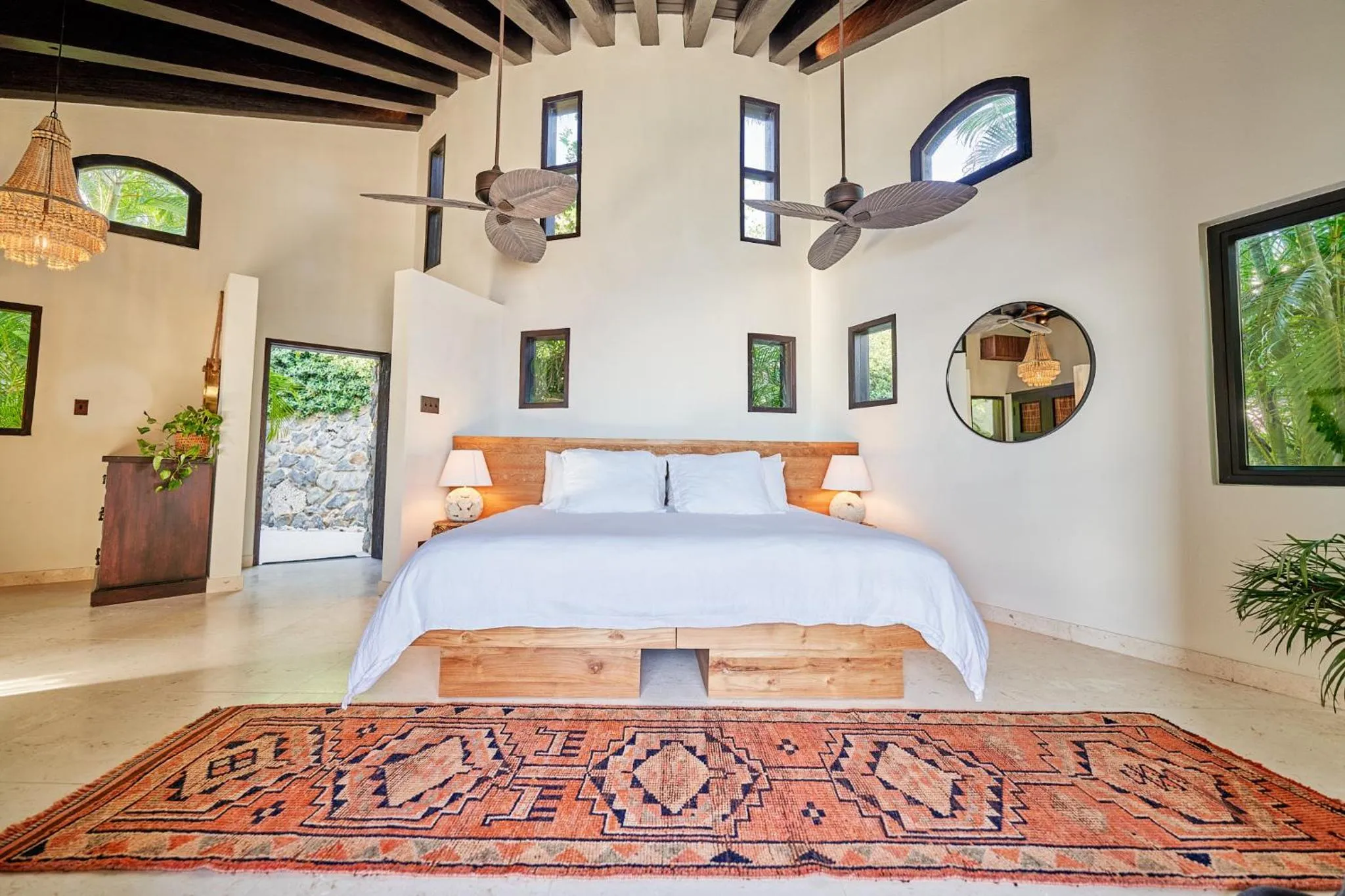 Photo of the whole room, Bed in The Aerial, BVI